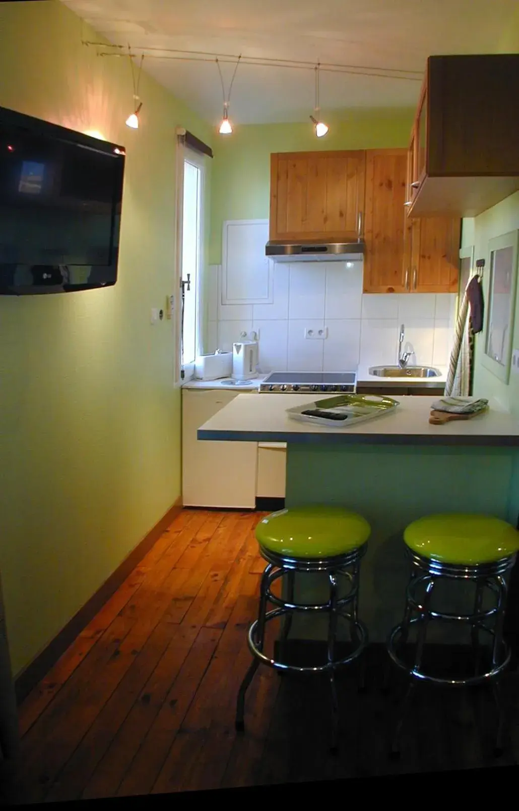 Kitchen or kitchenette, Kitchen/Kitchenette in Hôtel Le Glacier