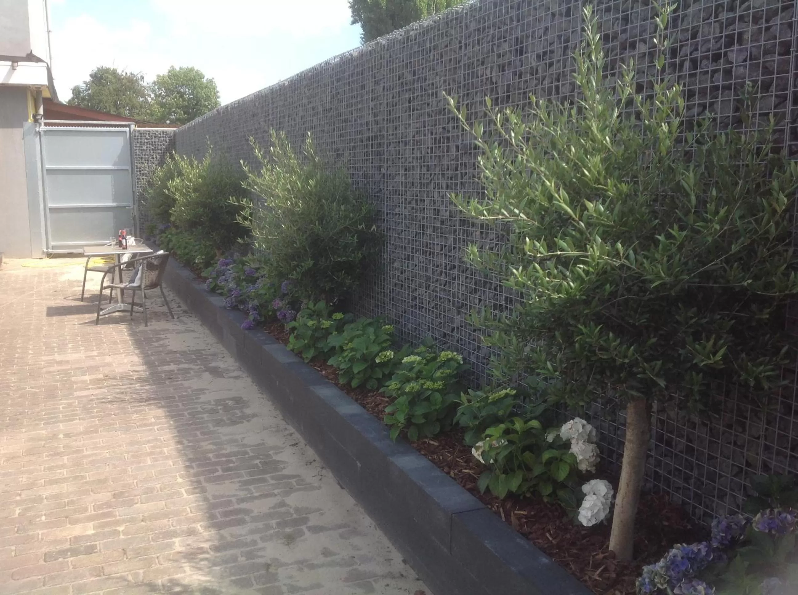 Garden in Hotel Restaurant Fritz