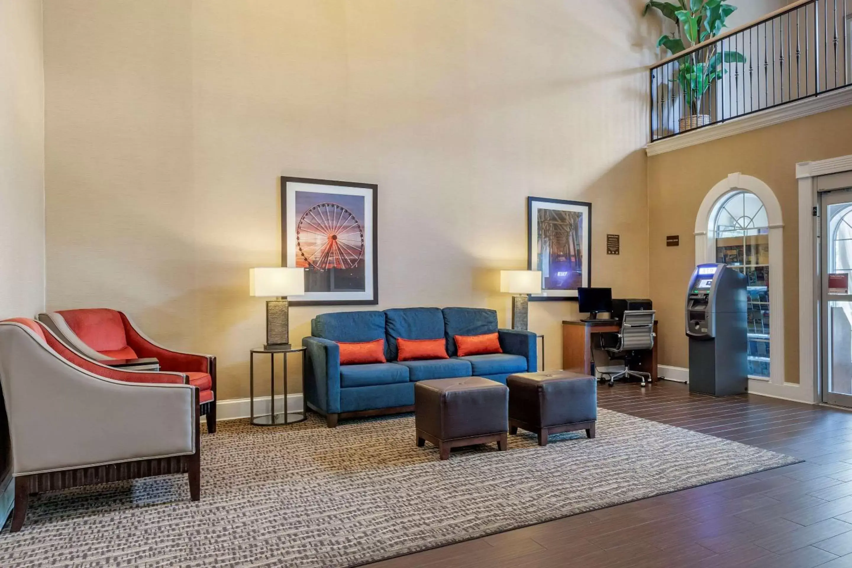 Lobby or reception, Seating Area in Comfort Suites Myrtle Beach Central