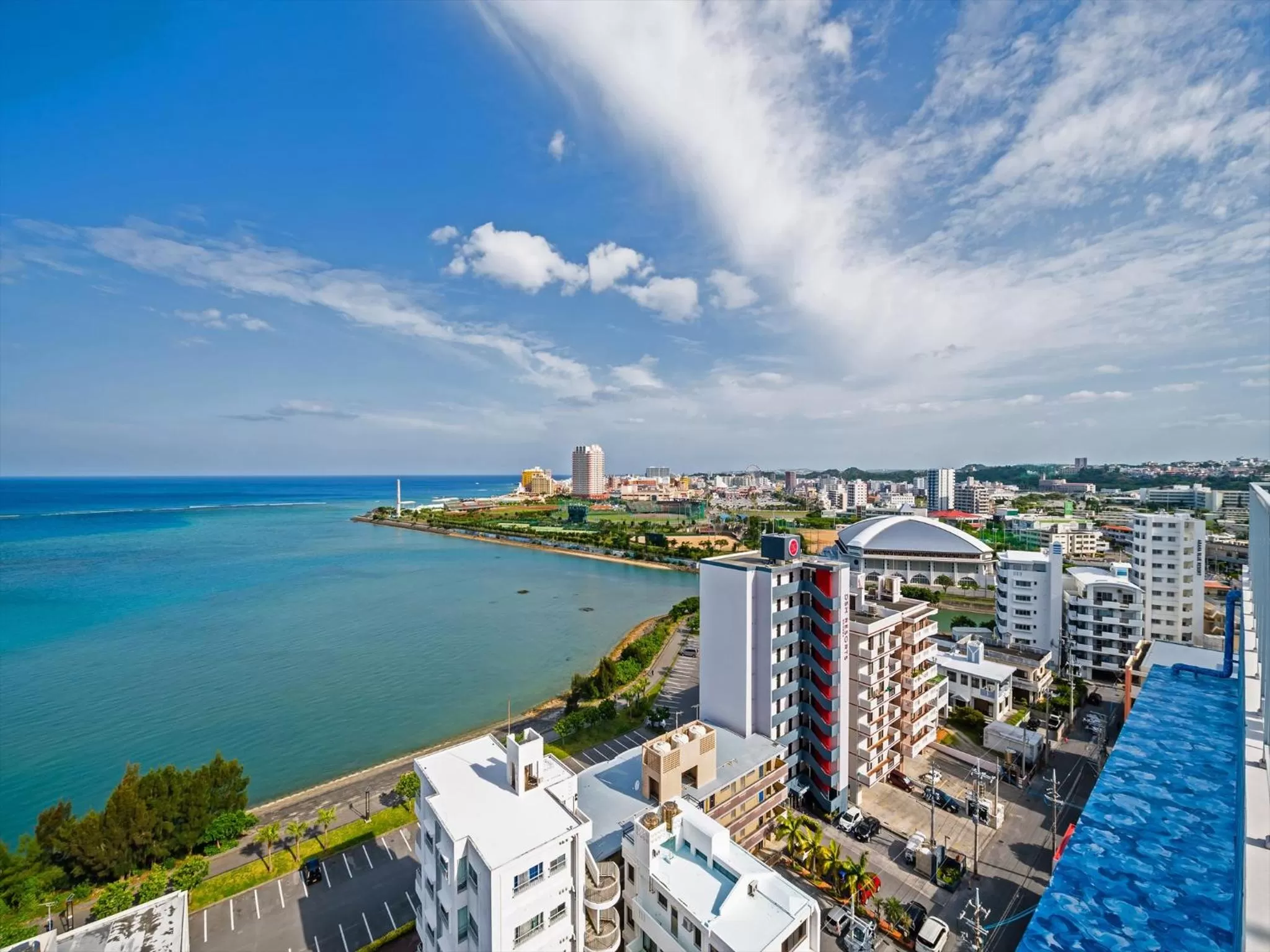 Bird's eye view in oile by DSH Resorts