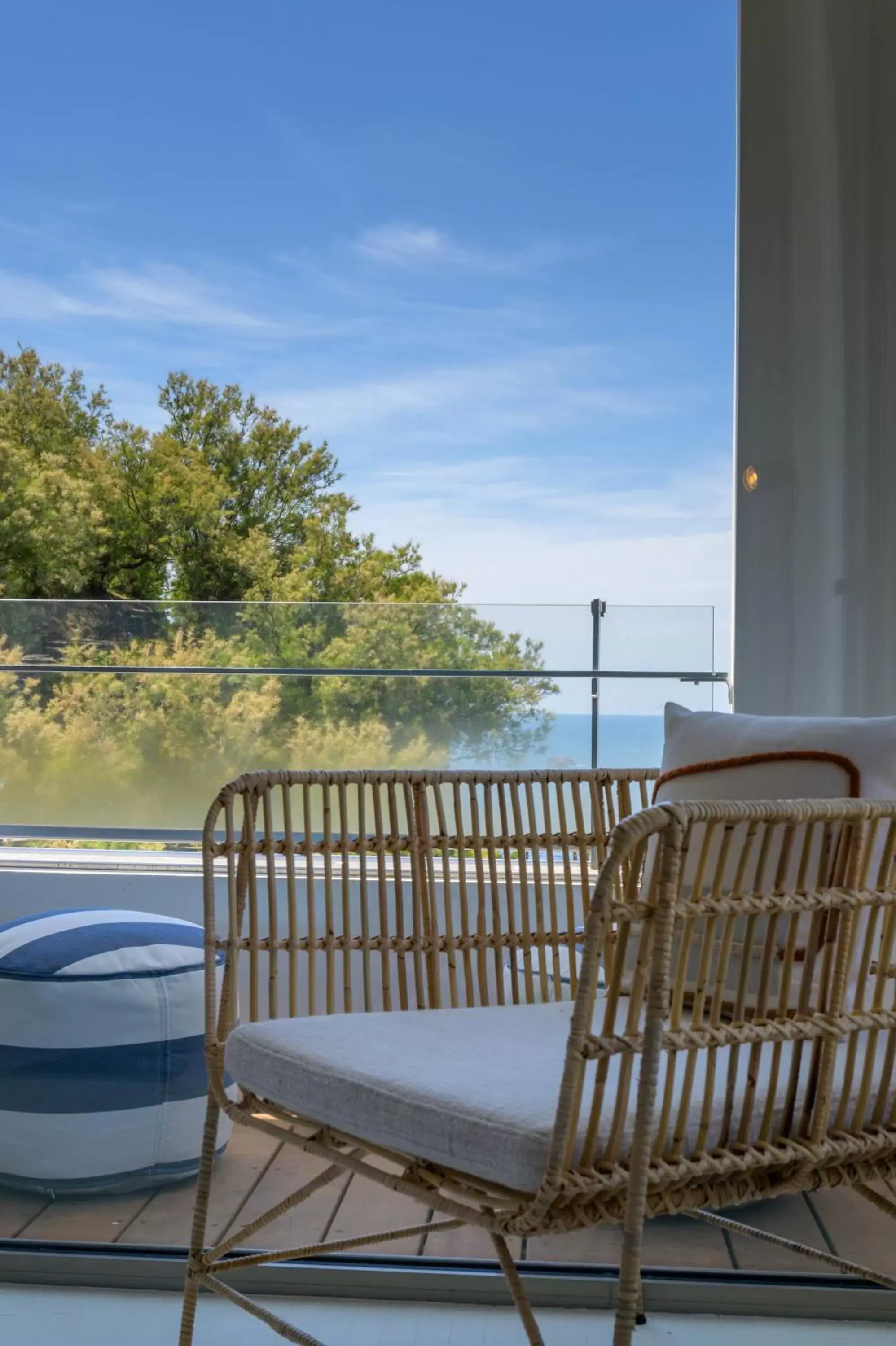 Bedroom, Pool View in Hotel de La Plage - Nouvel Etablissement