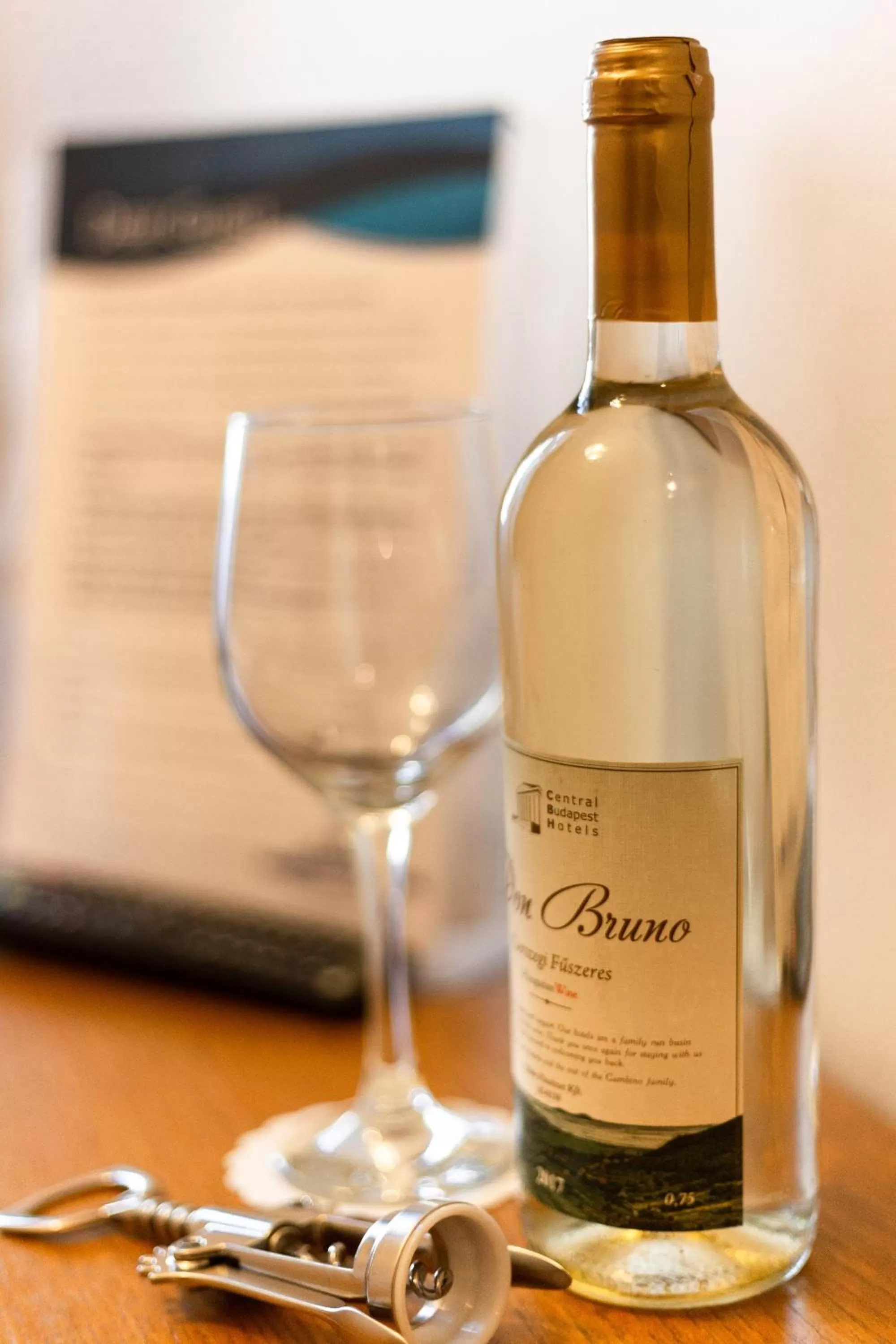 Alcoholic drinks in Budapest Panorama Central