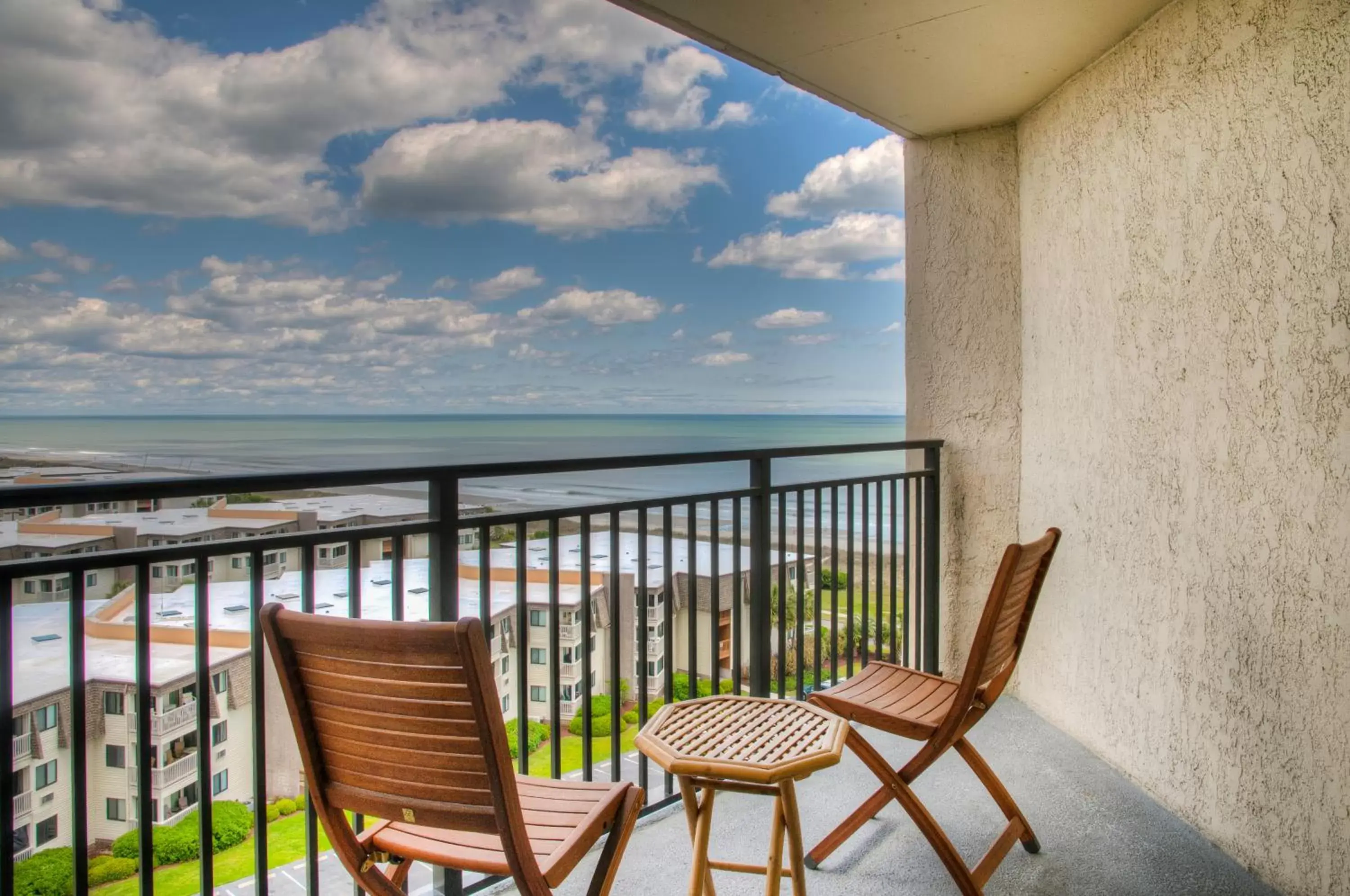 Balcony/Terrace in Ocean Forest Plaza by Palmetto Vacations