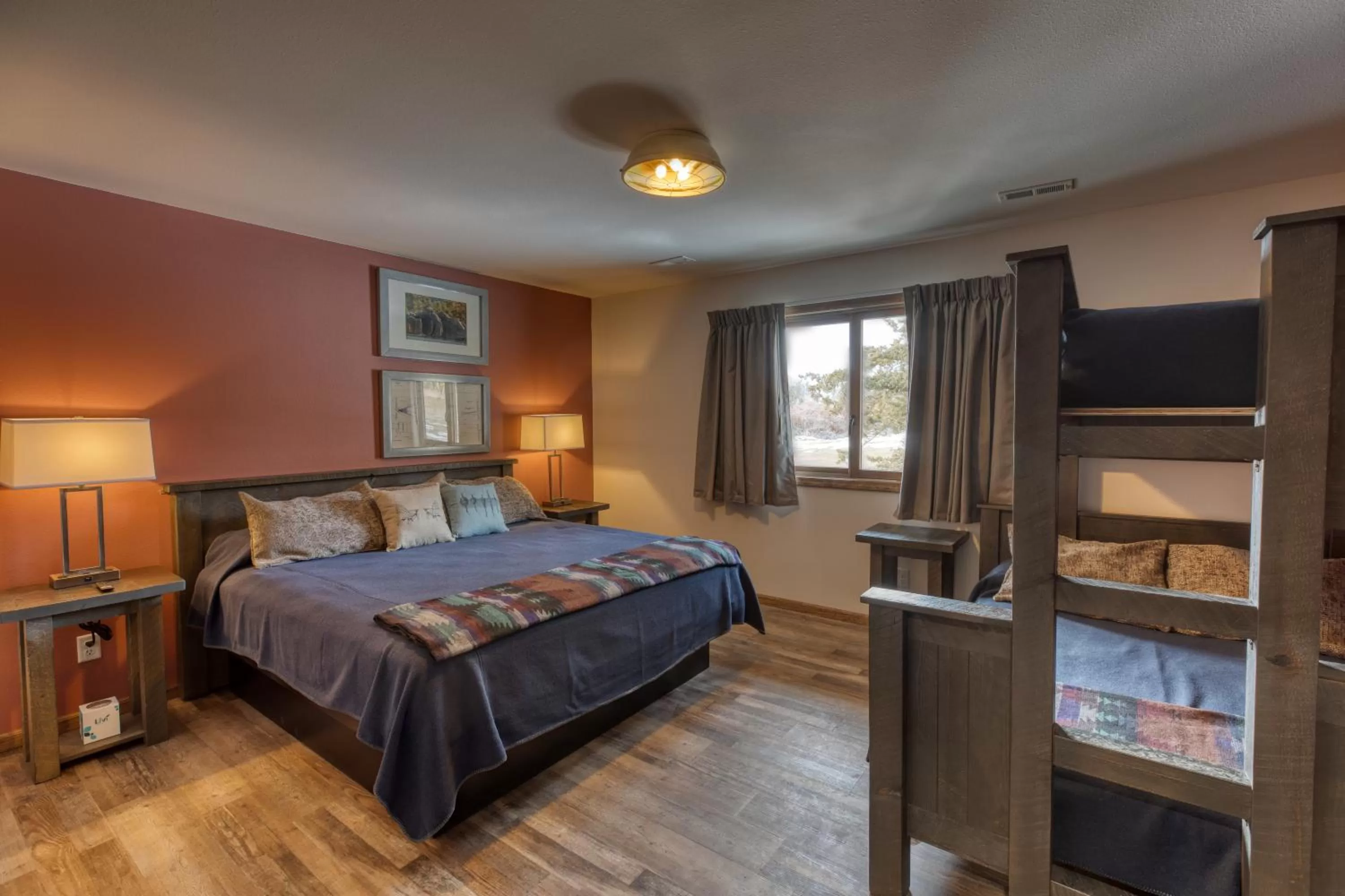 Bed in Lewis & Clark Resort