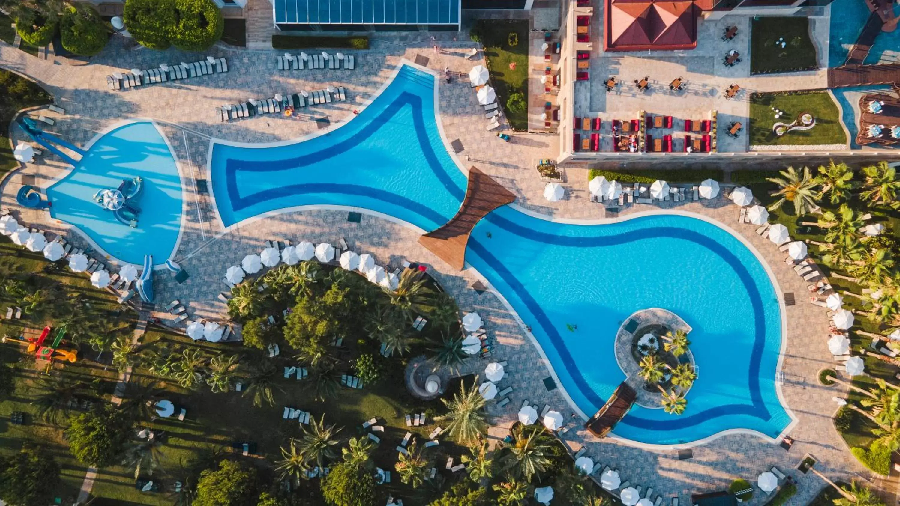 Bird's eye view, Pool View in Sentido Kamelya Selin Luxury Resort & SPA - Ultra All Inclusive