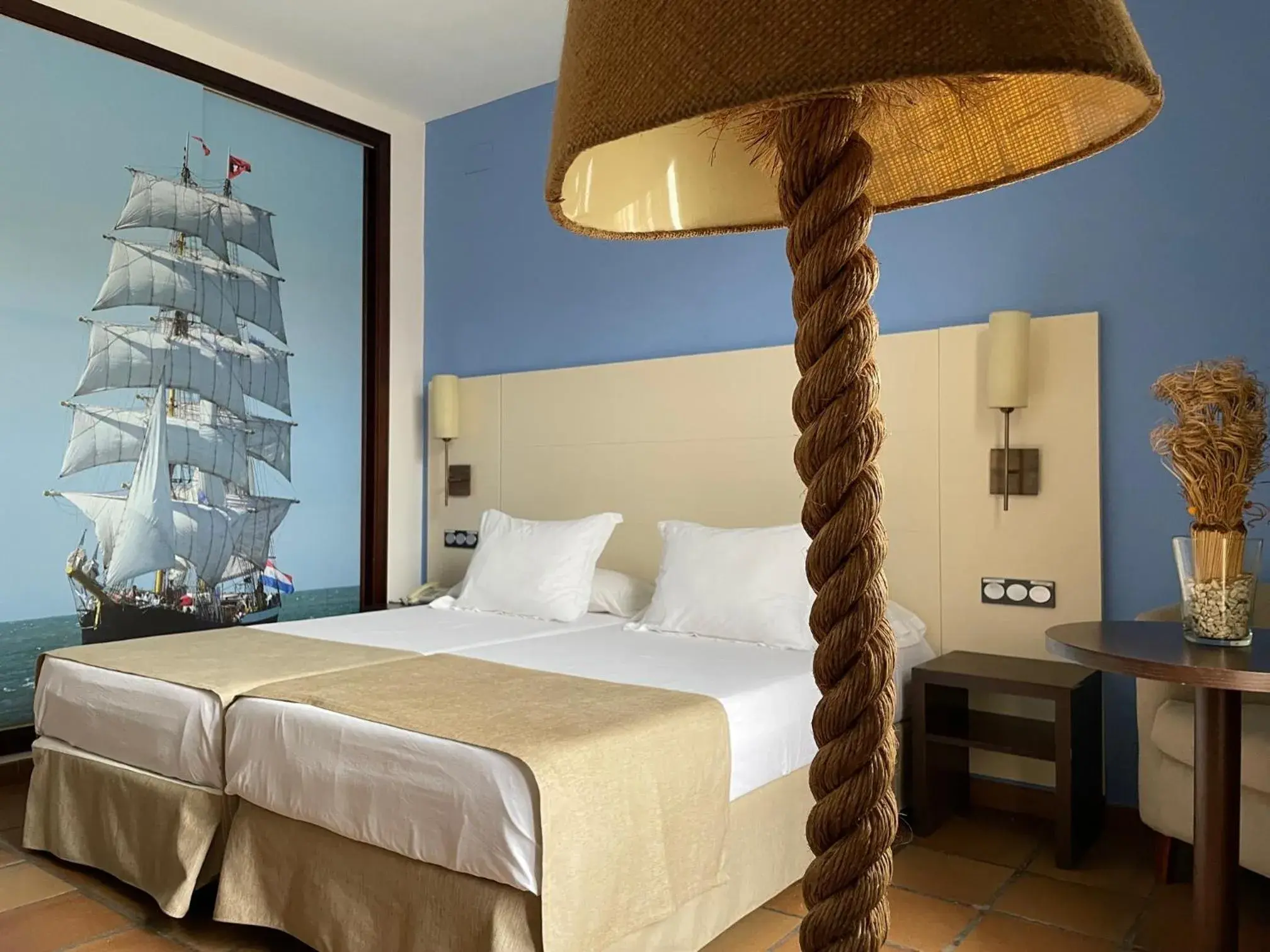Bedroom, Bed in Hotel Albaida Nature
