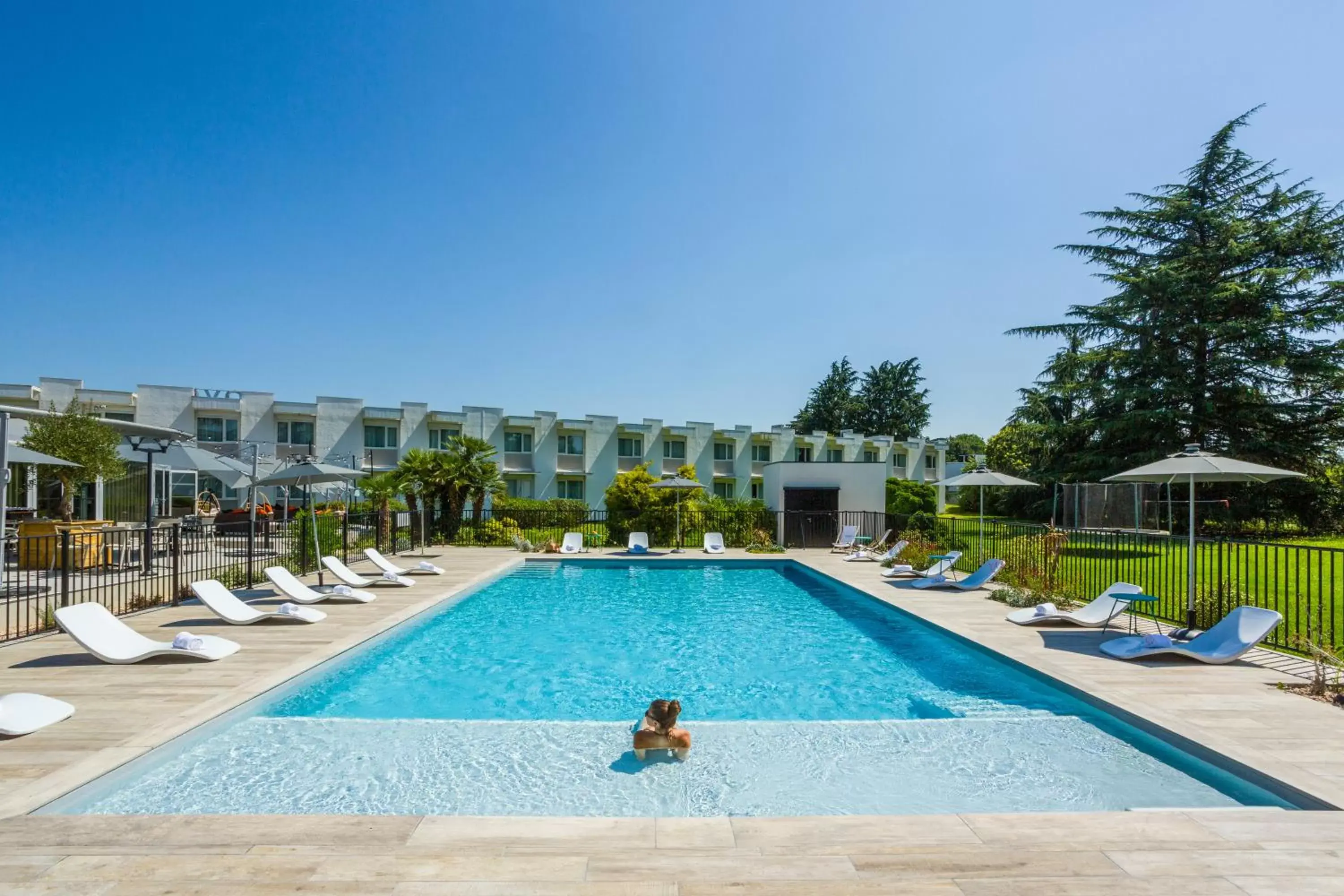 Day, Swimming Pool in Novotel Pau Pyrénées