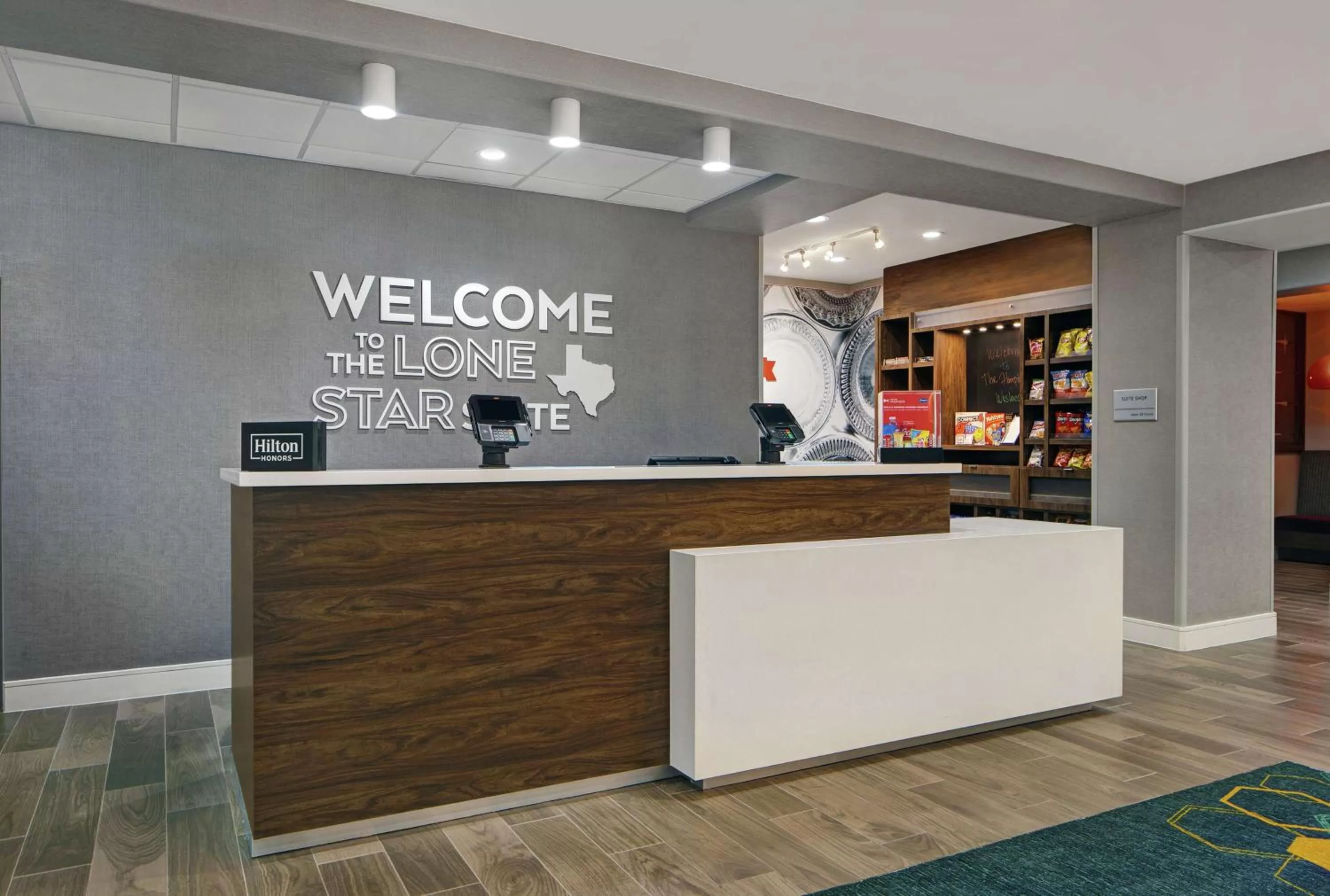 Lobby or reception in Hampton Inn Weslaco
