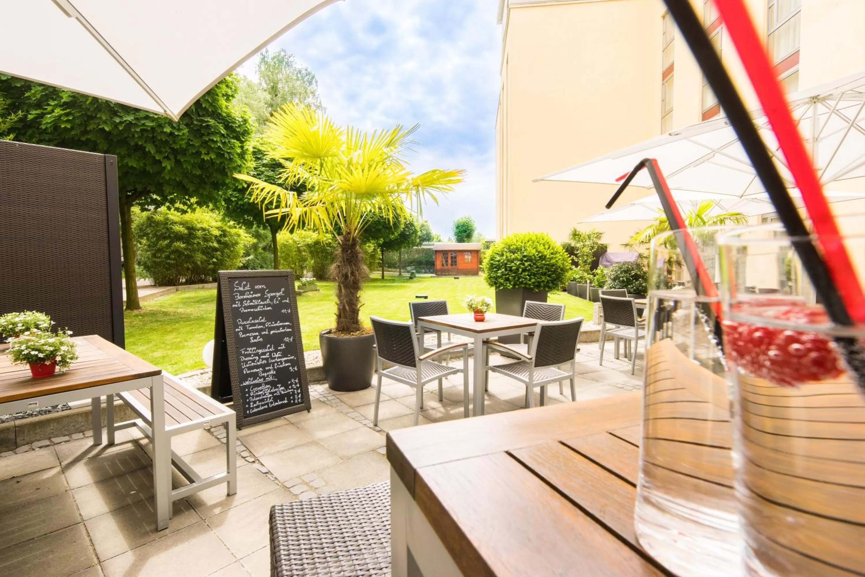 Garden in PhiLeRo Hotel Köln