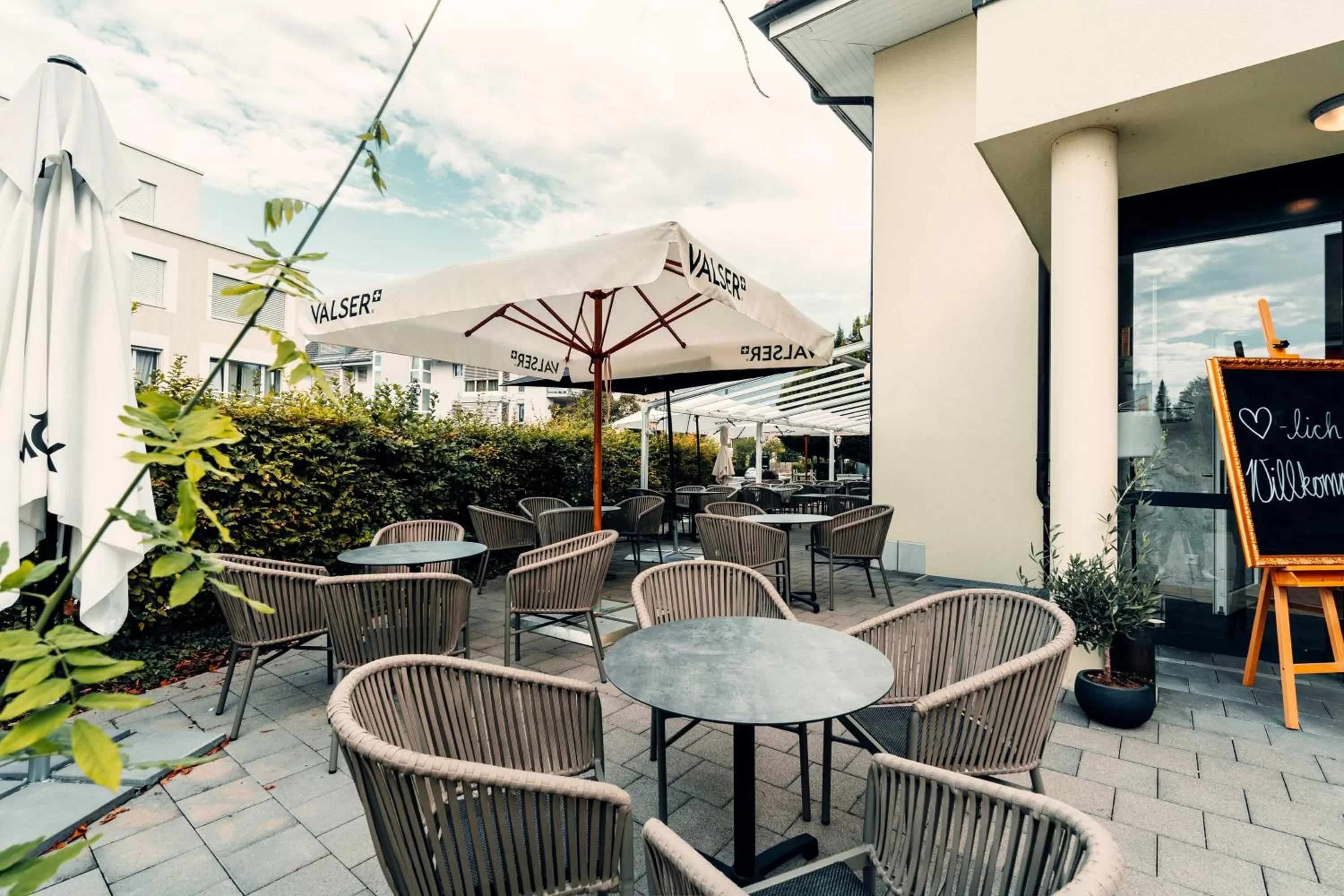 Balcony/Terrace in Hotel Rössli Luterbach