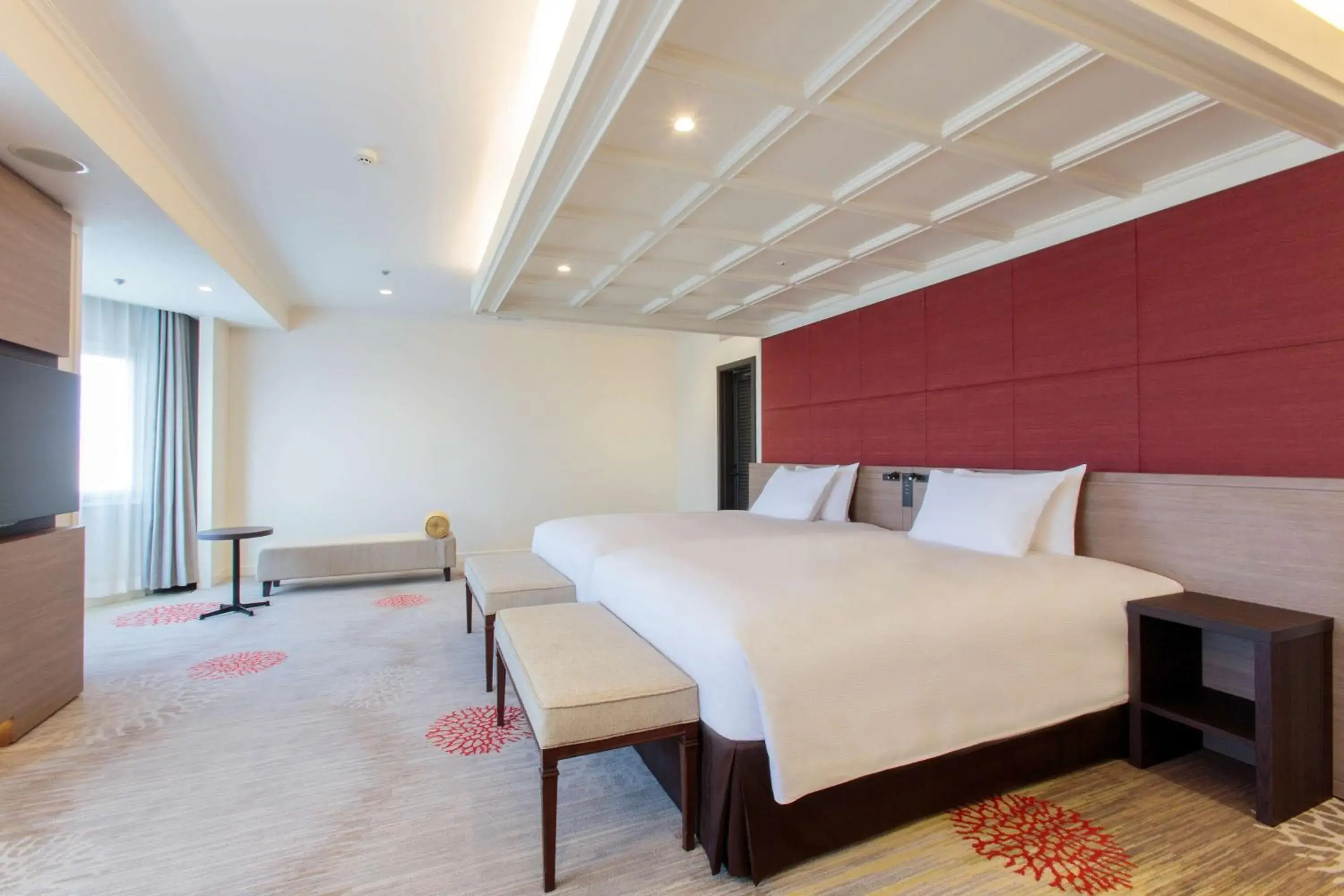 Bedroom, Bed in DoubleTree by Hilton Naha Shuri Castle