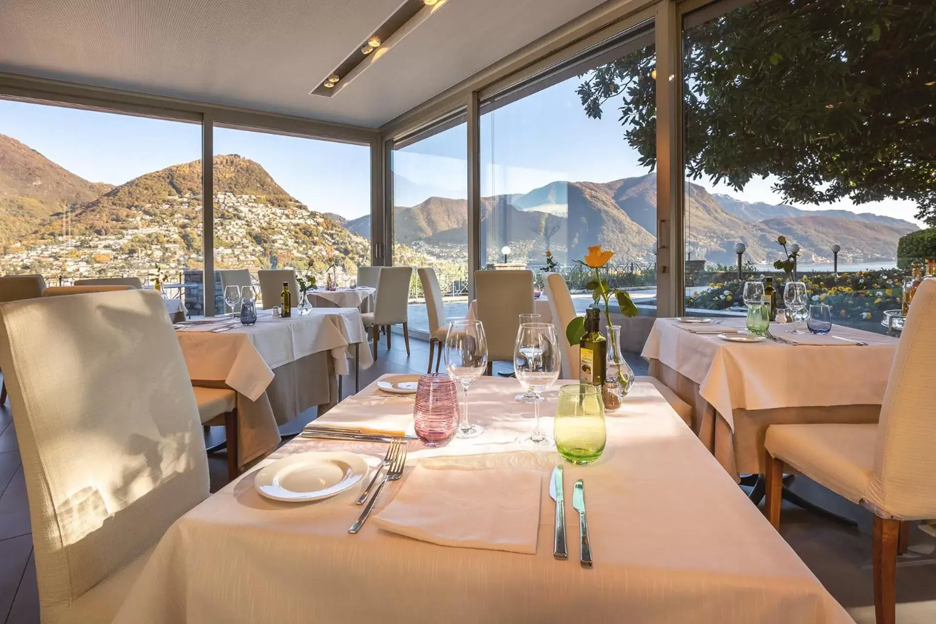 Restaurant/Places to Eat in Villa Sassa Hotel, Residence & Spa - Ticino Hotels Group