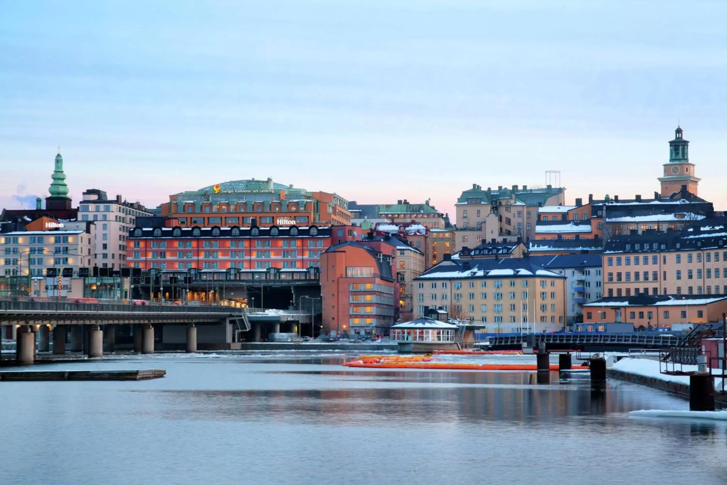 Property building in Hilton Stockholm Slussen Hotel