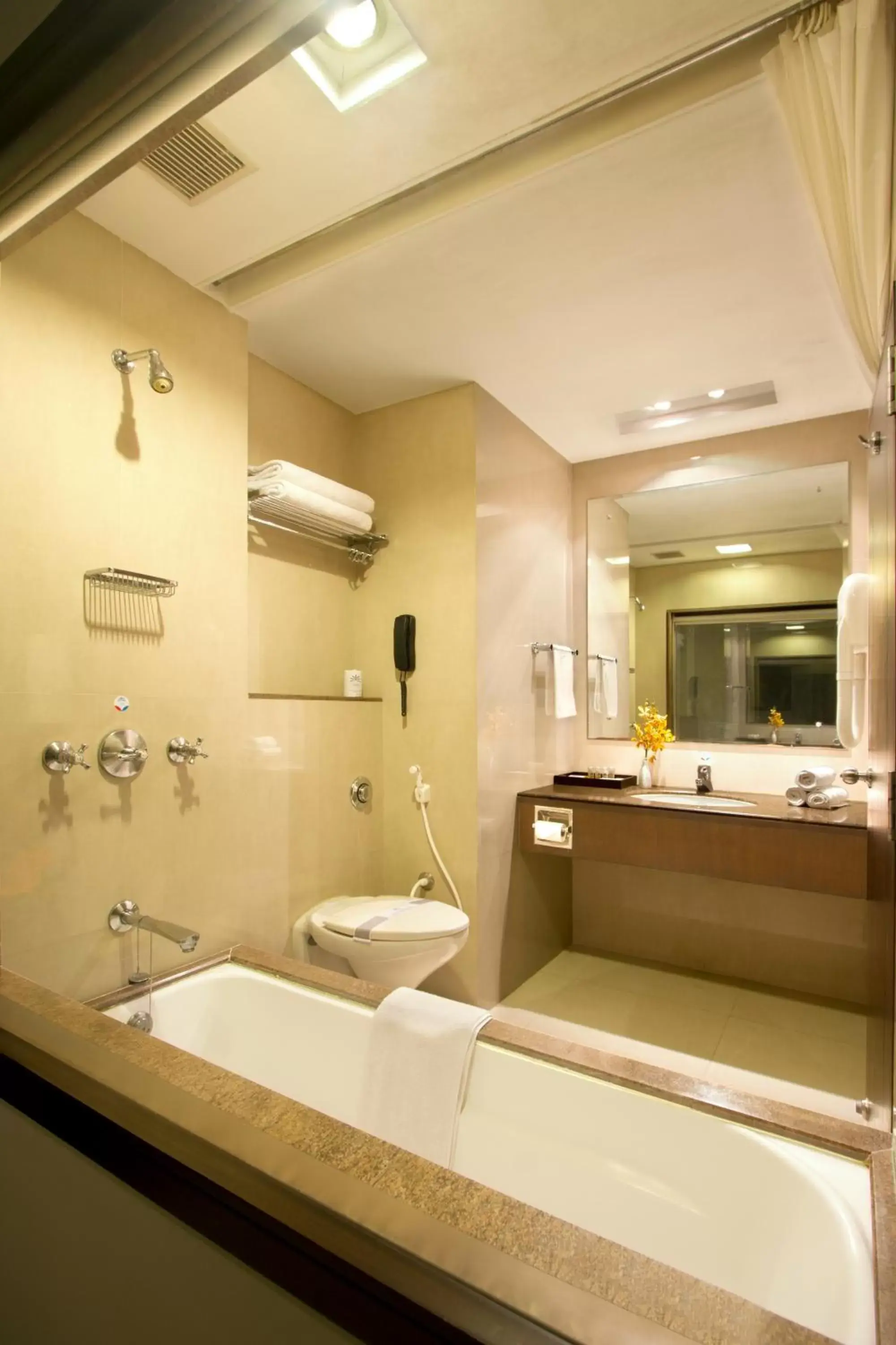 Toilet, Bathroom in Hotel Express Residency Vadodara