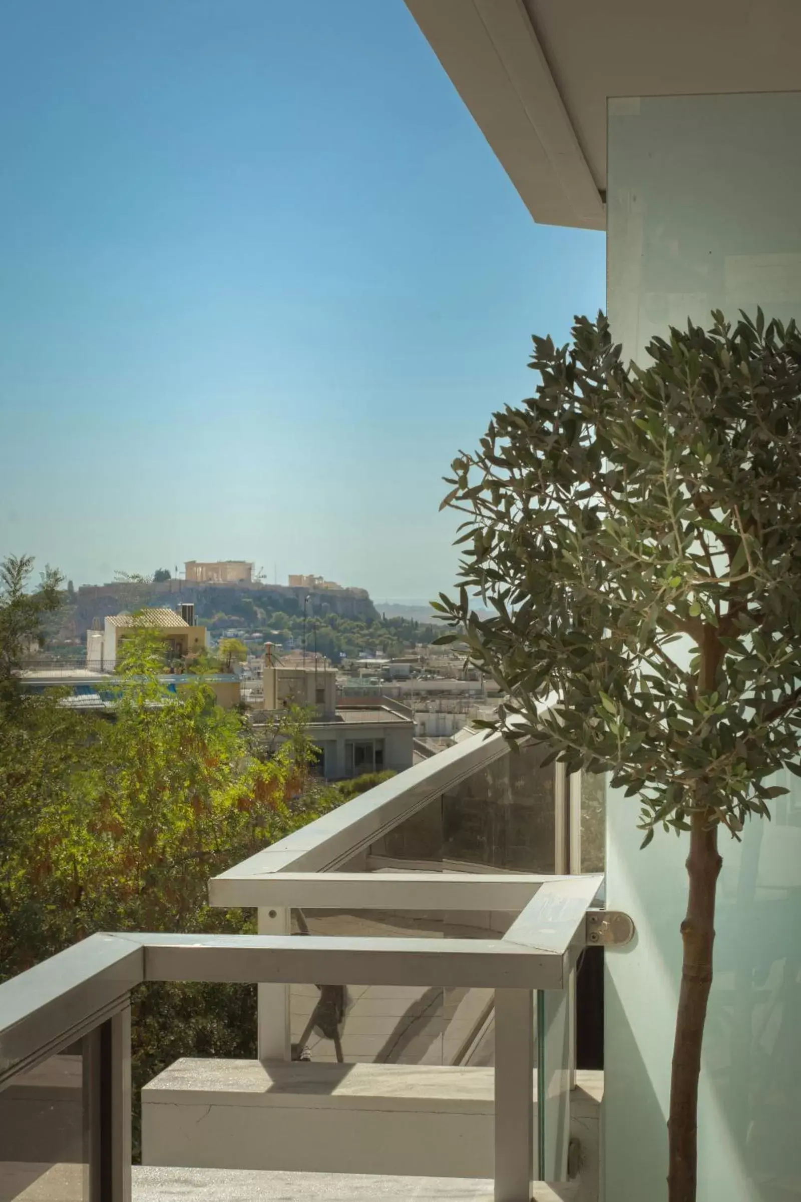 View (from property/room), Balcony/Terrace in St George Lycabettus Lifestyle Hotel
