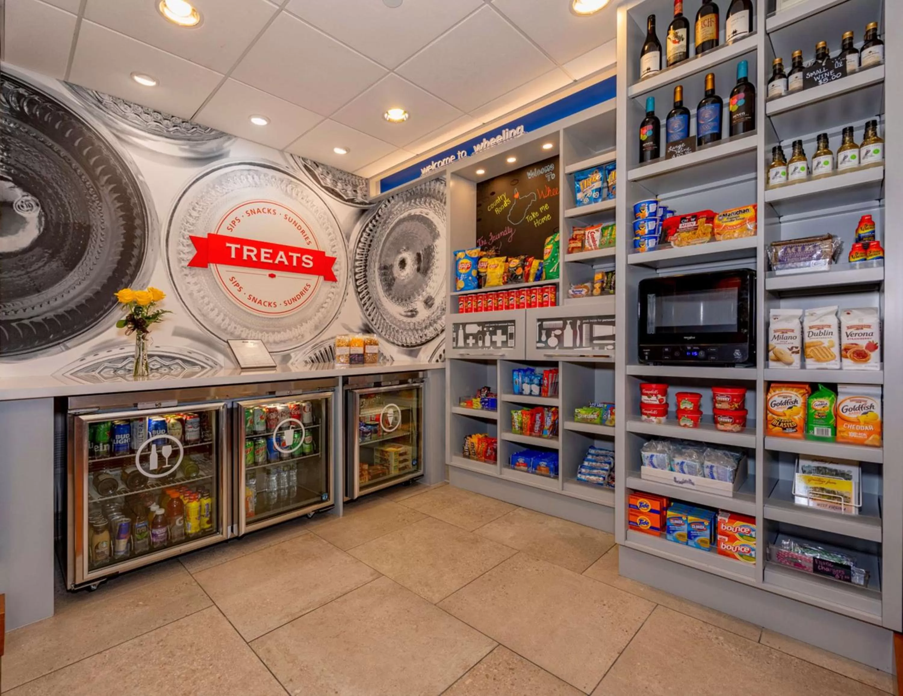 Restaurant/places to eat in Hampton Inn Wheeling