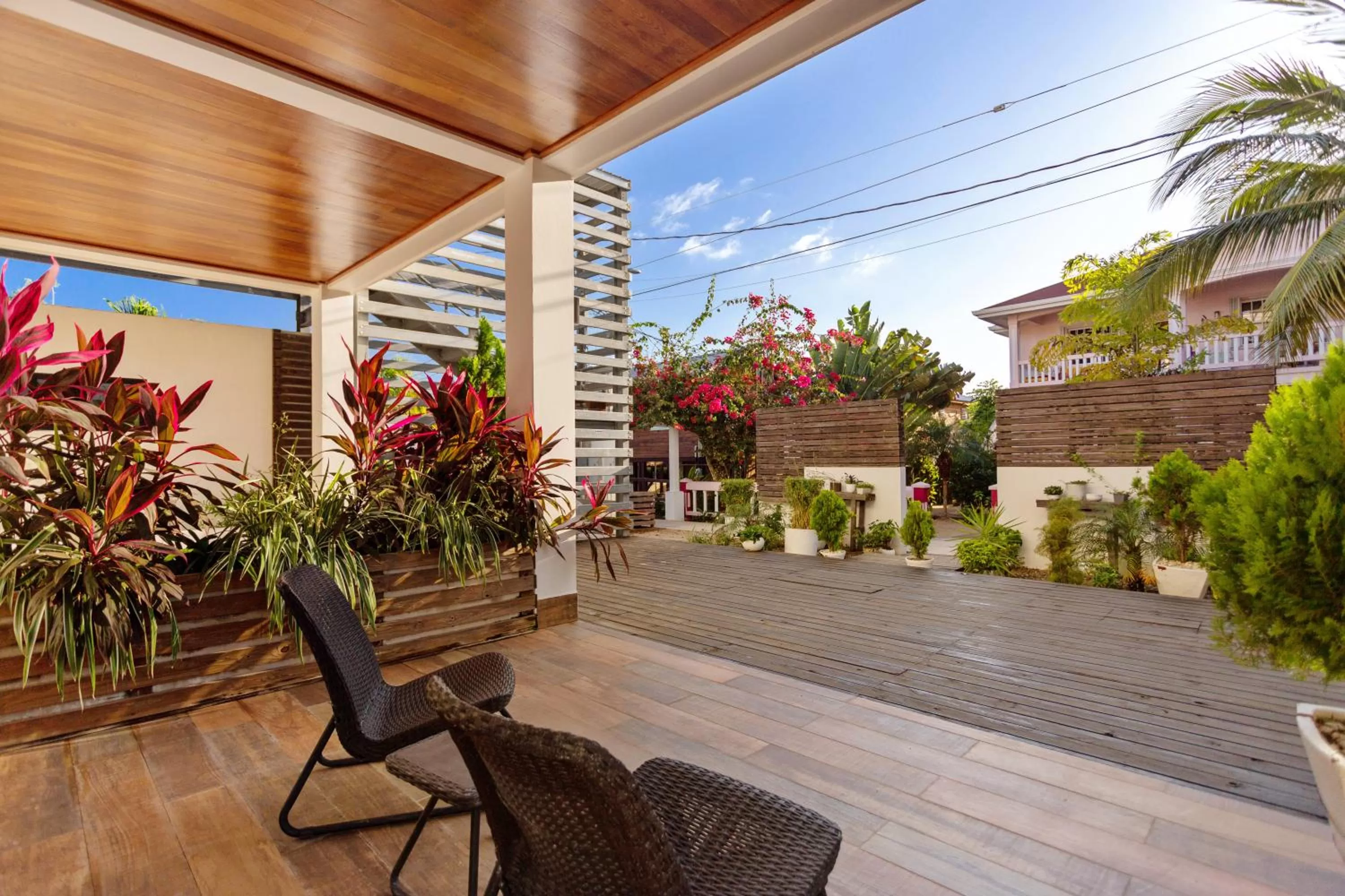 Garden in The Ellysian Boutique Hotel