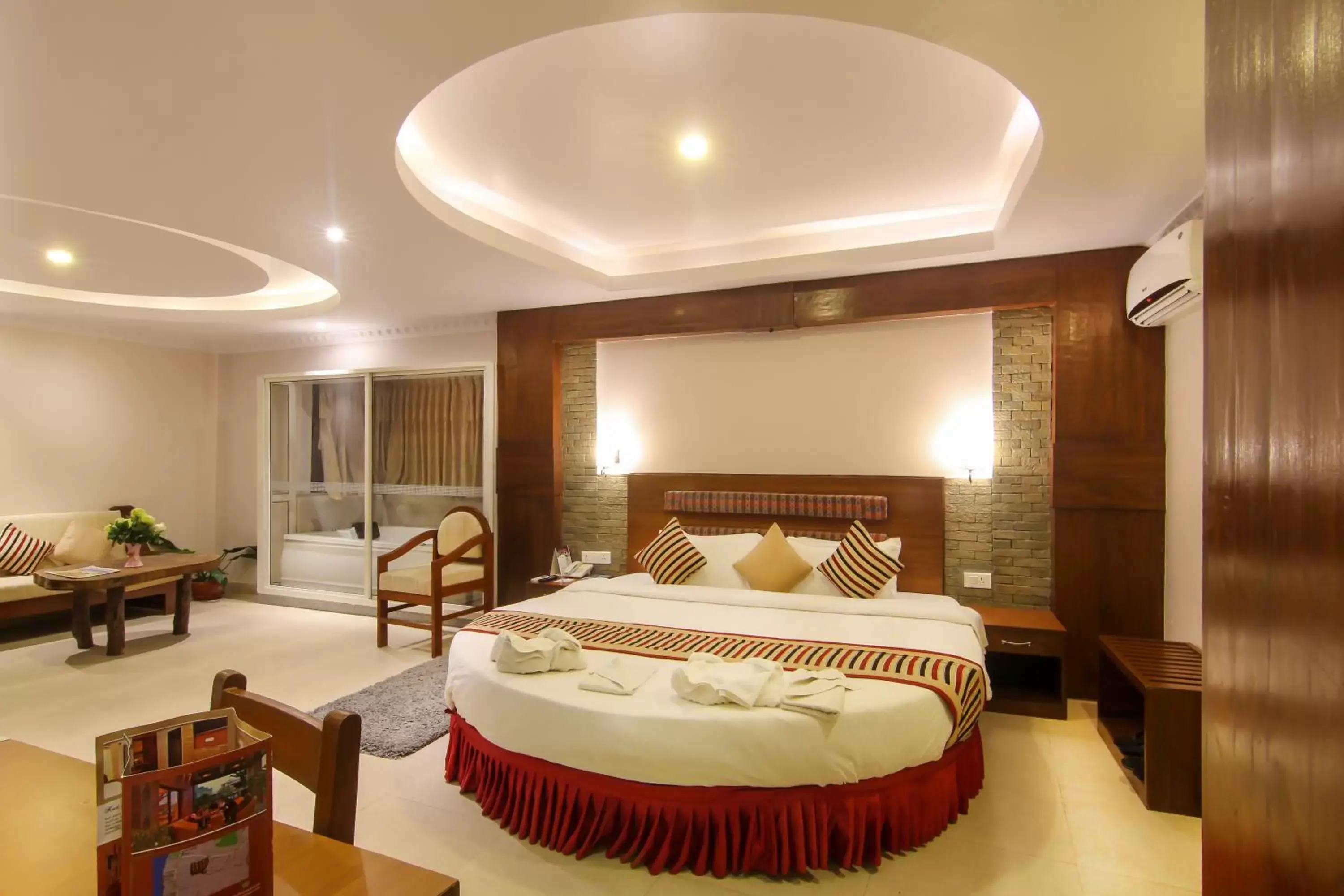 Bed in Kuti Resort & Spa