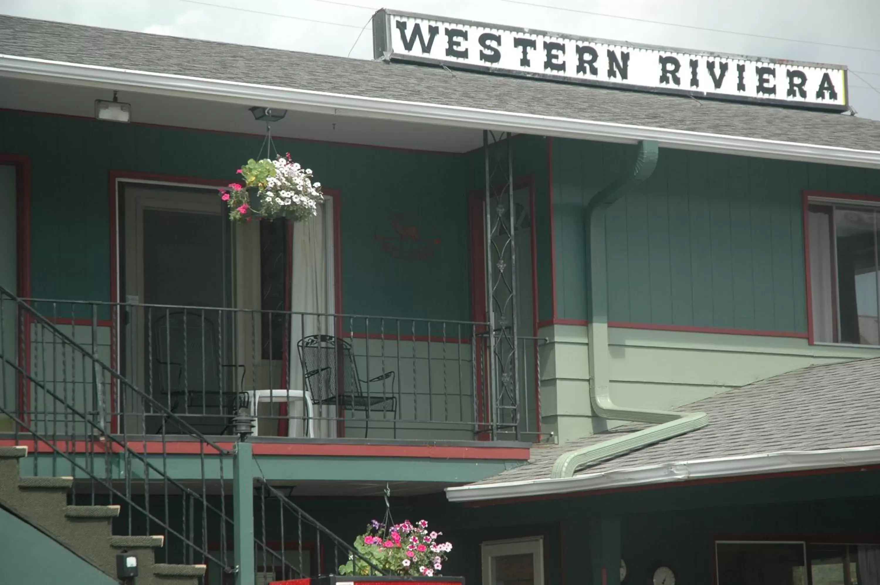 Property logo or sign in Western Riviera Lakeside Lodging