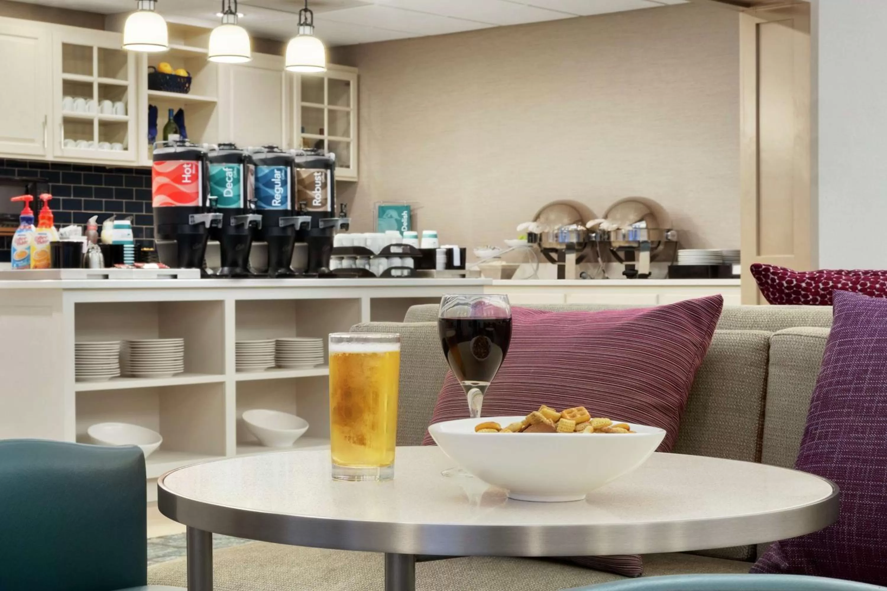 Living room in Homewood Suites by Hilton Fargo