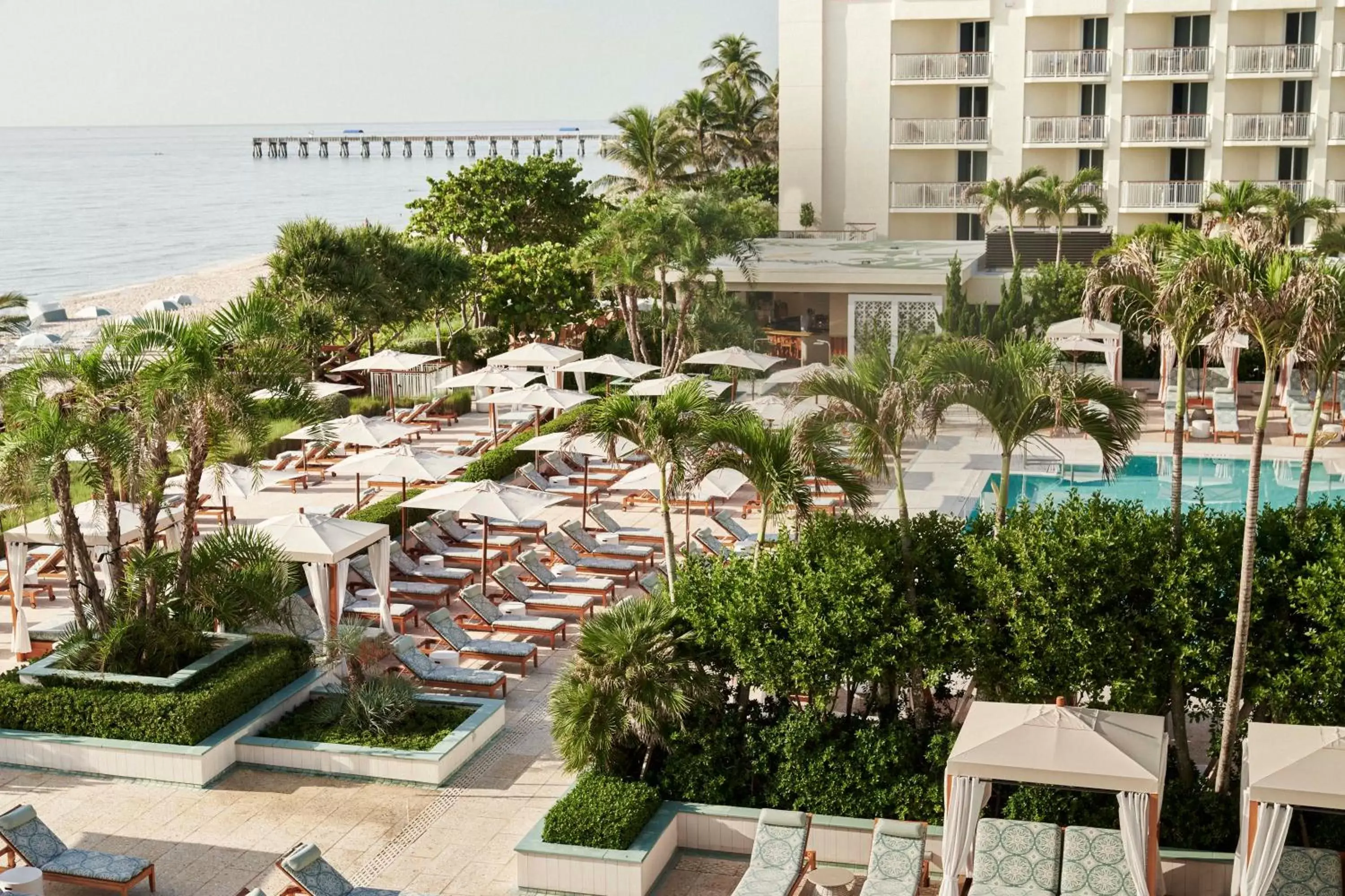 Pool View in Four Seasons Resort Palm Beach