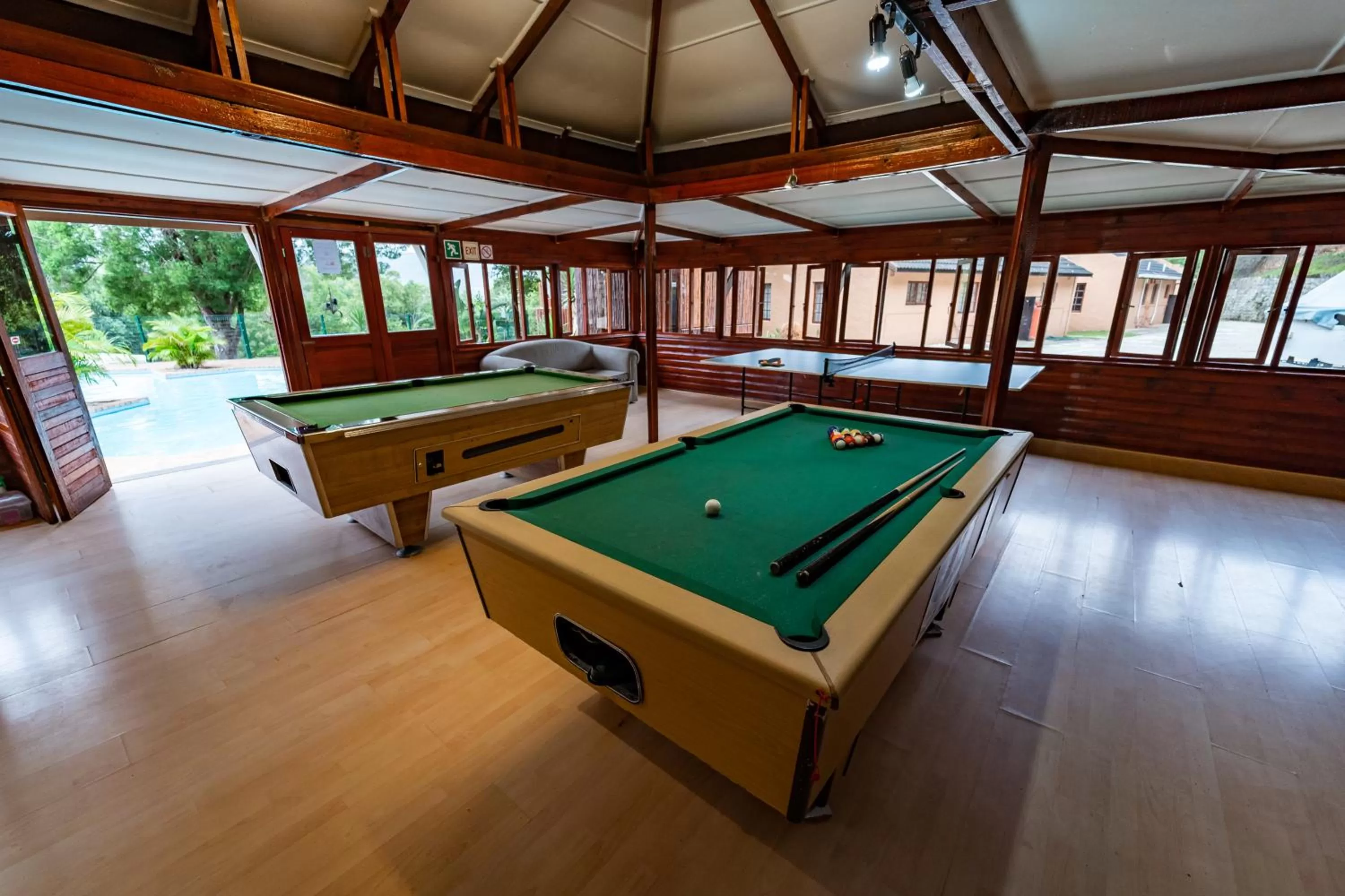 Game Room in Gooderson Knysna Chalets