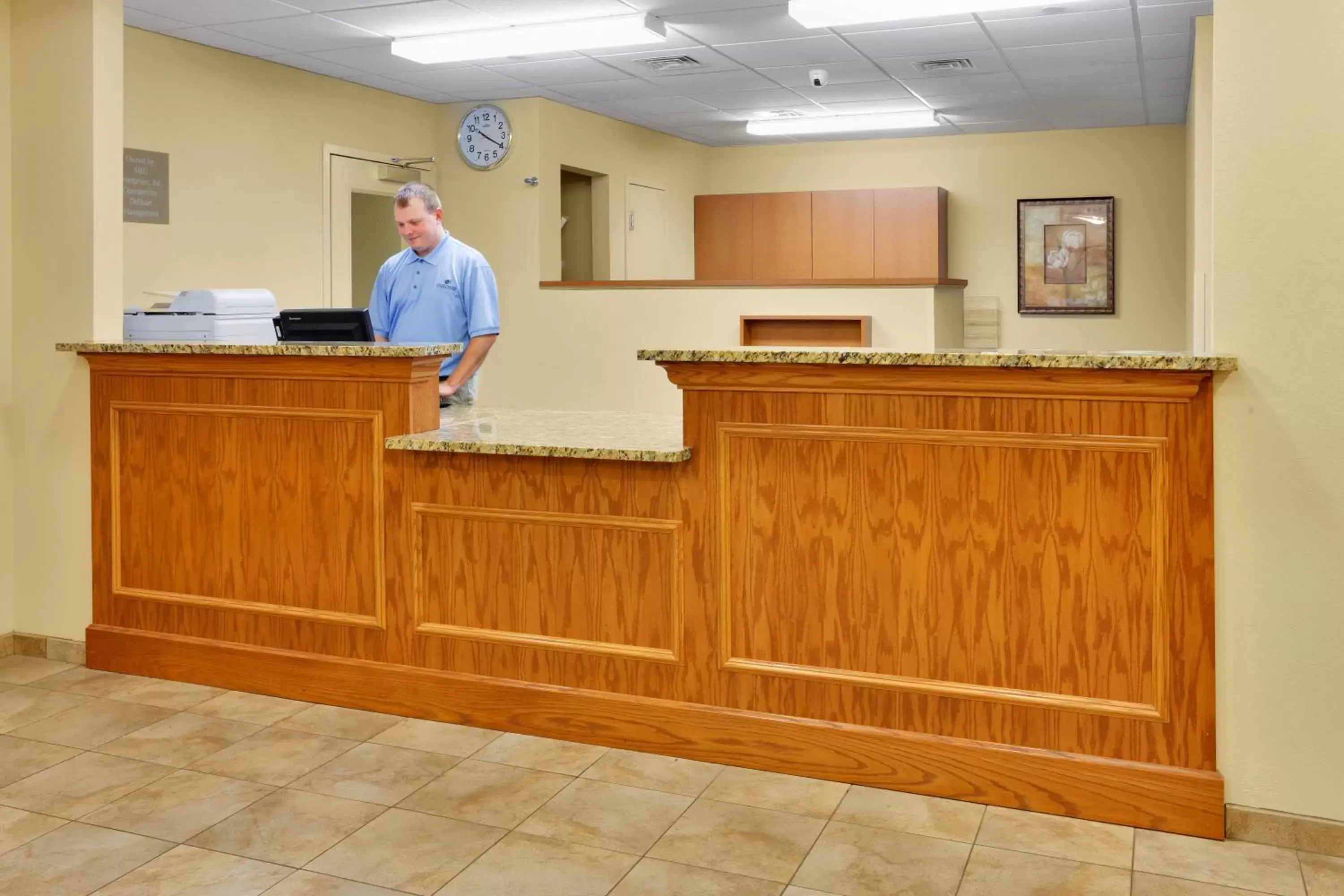 Property building, Lobby/Reception in Candlewood Suites Harrisburg I-81 Hershey Area, an IHG Hotel