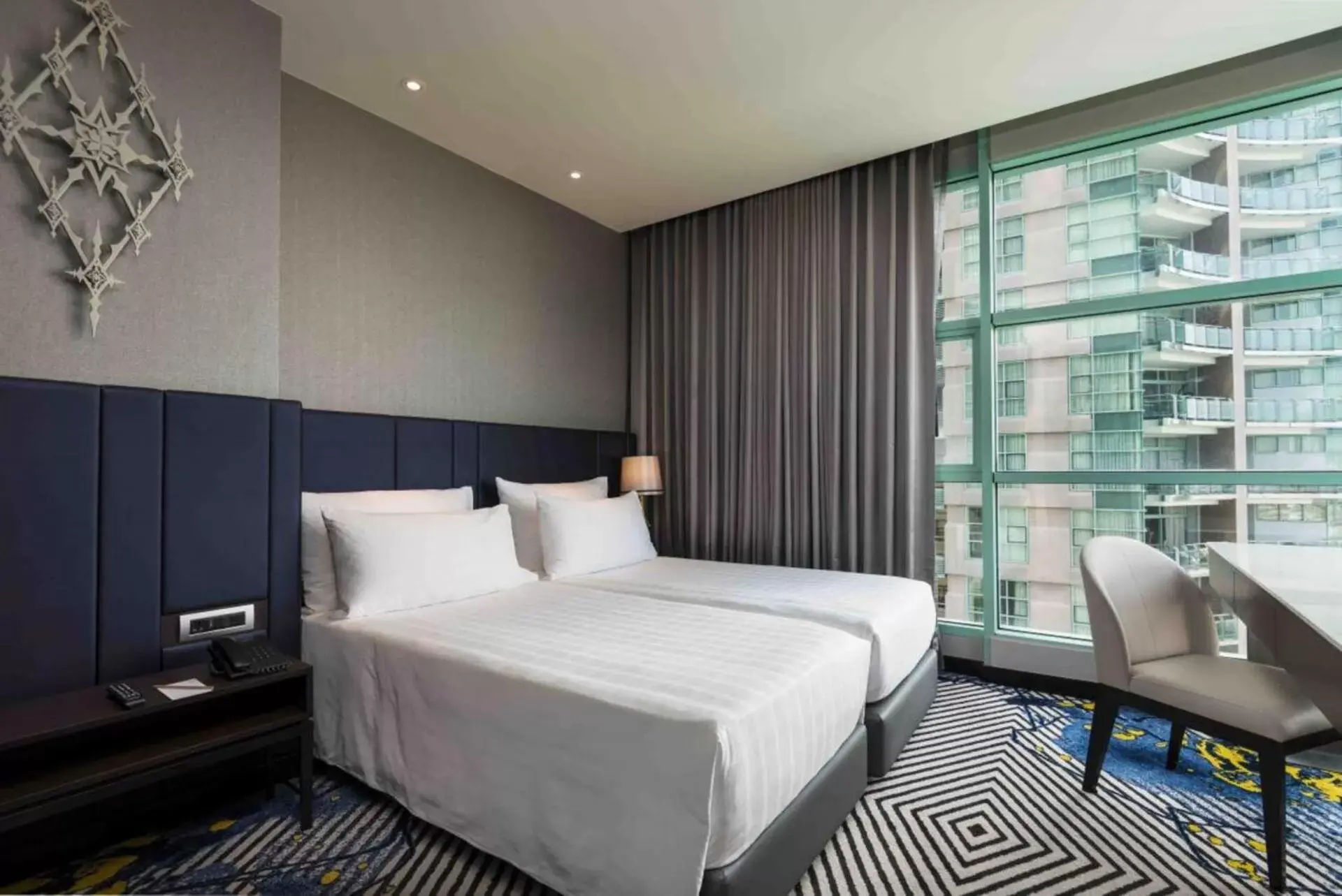 Bed in Chatrium Hotel Riverside Bangkok