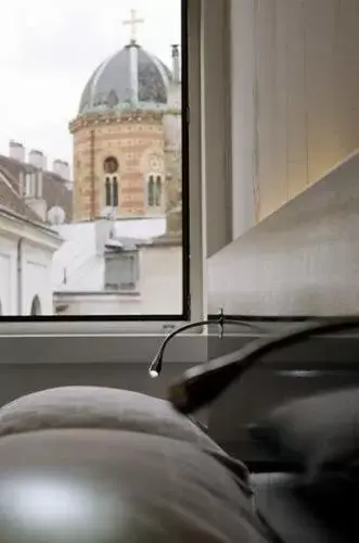 Decorative detail, Bed in Alma Boutique-Hotel Decorative detail, Bed in Alma Boutique-Hotel