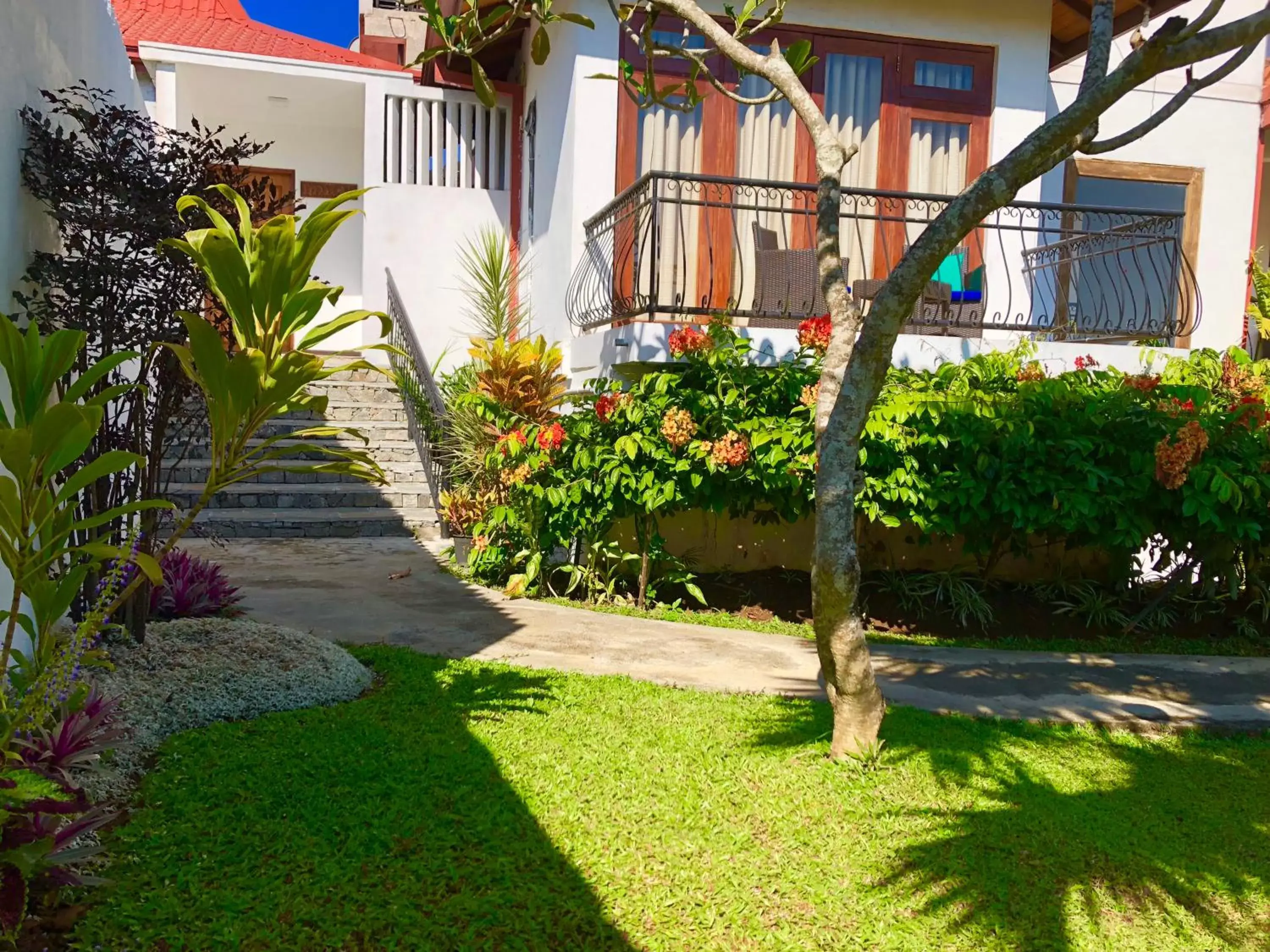 Garden in Elegant Hotel