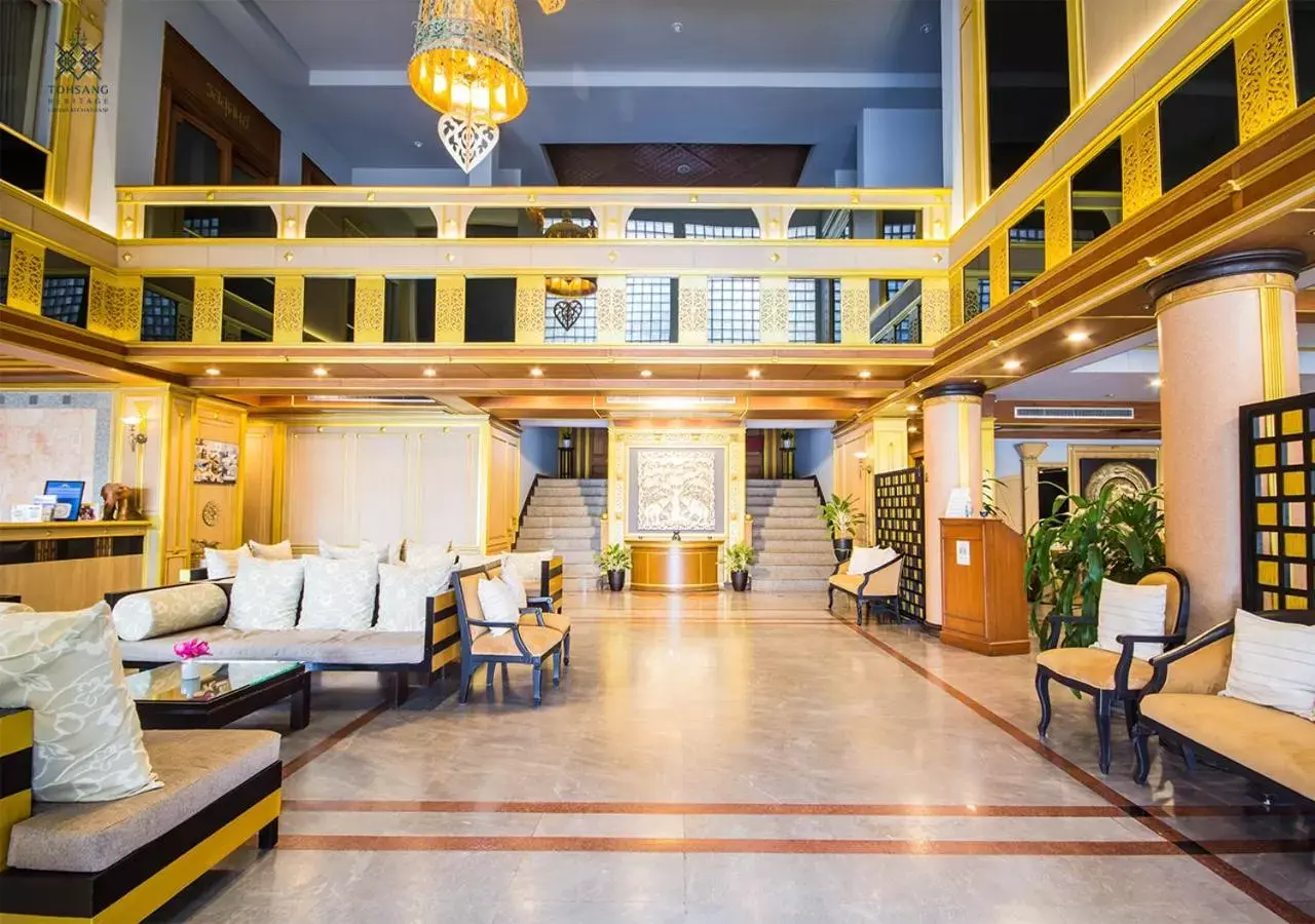 Lobby or reception, Lobby/Reception in Tohsang Heritage Ubon Ratchathani Hotel