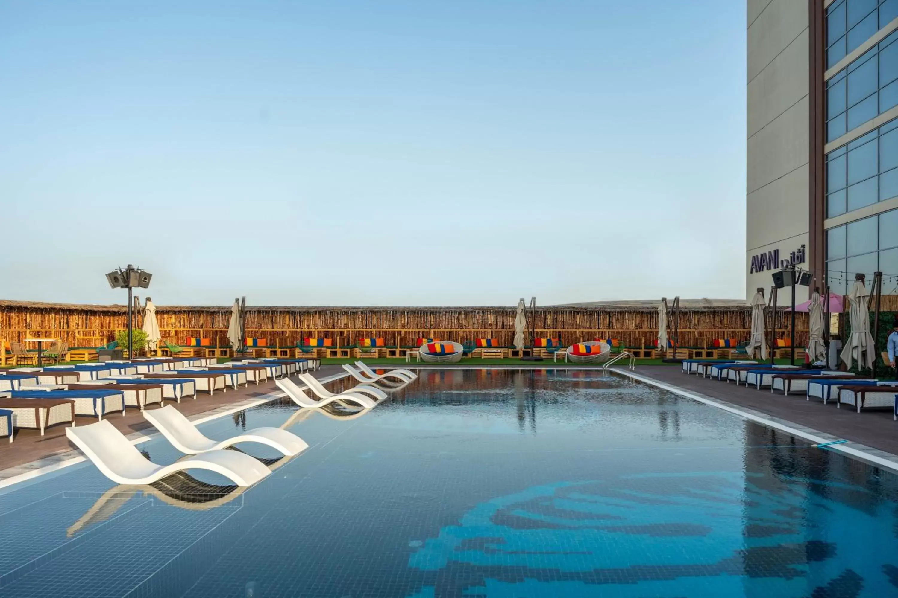 Property building, Swimming Pool in Avani Ibn Battuta Dubai Hotel