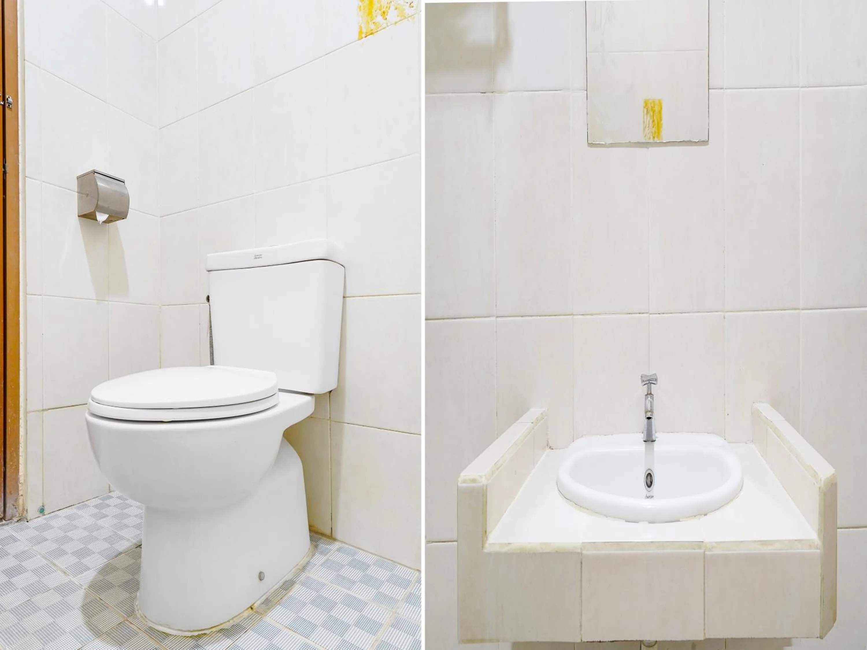 Bathroom in OYO Collection O 91297 Hotel Sakura