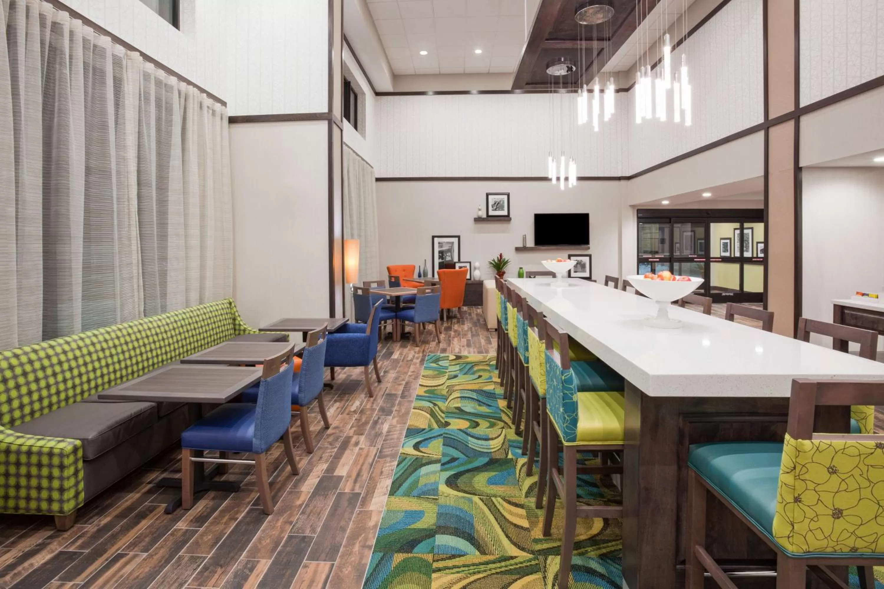 Lobby or reception in Hampton Inn & Suites Sioux City South, IA
