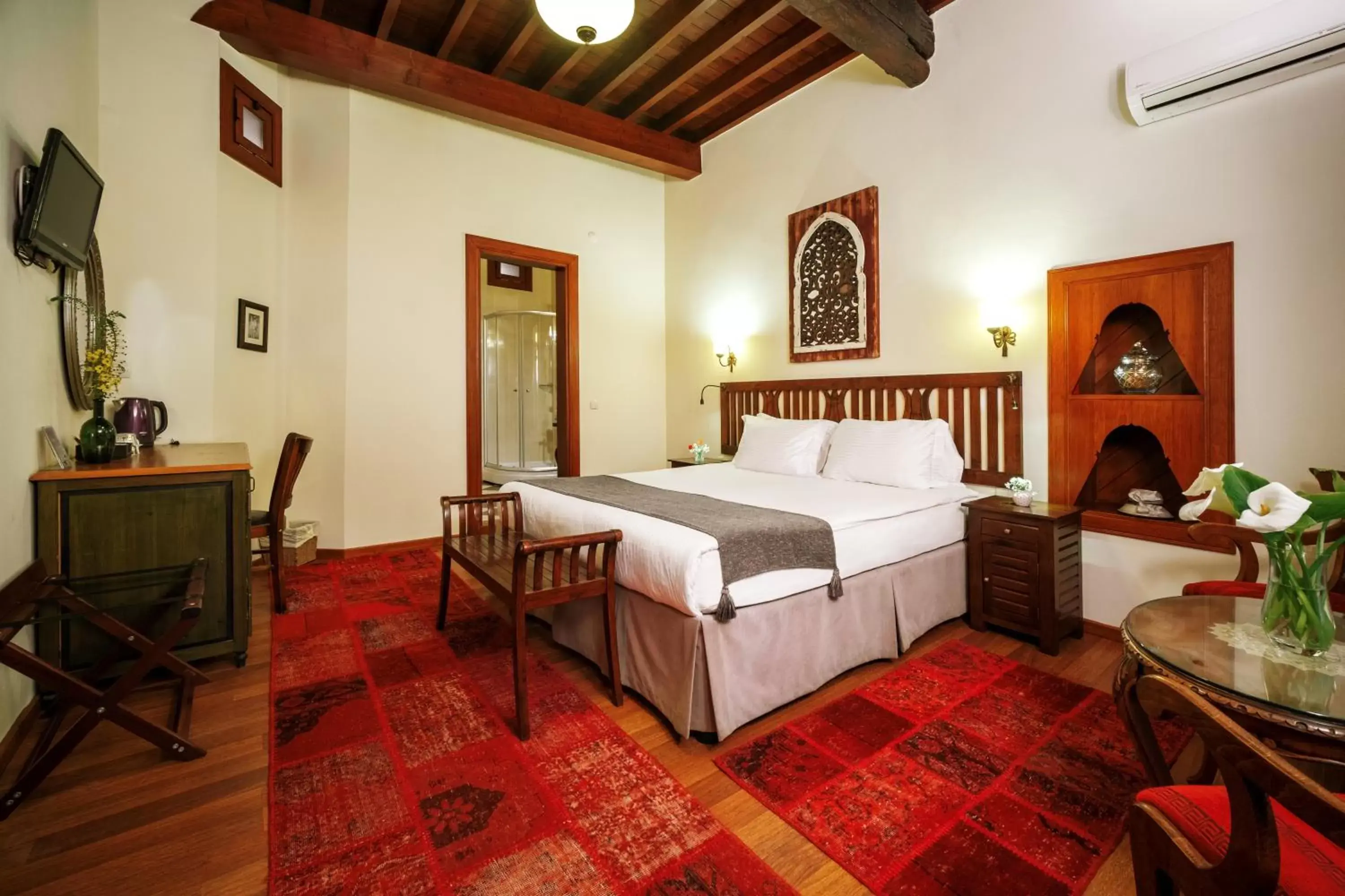 Bed in Hotel Villa Turka