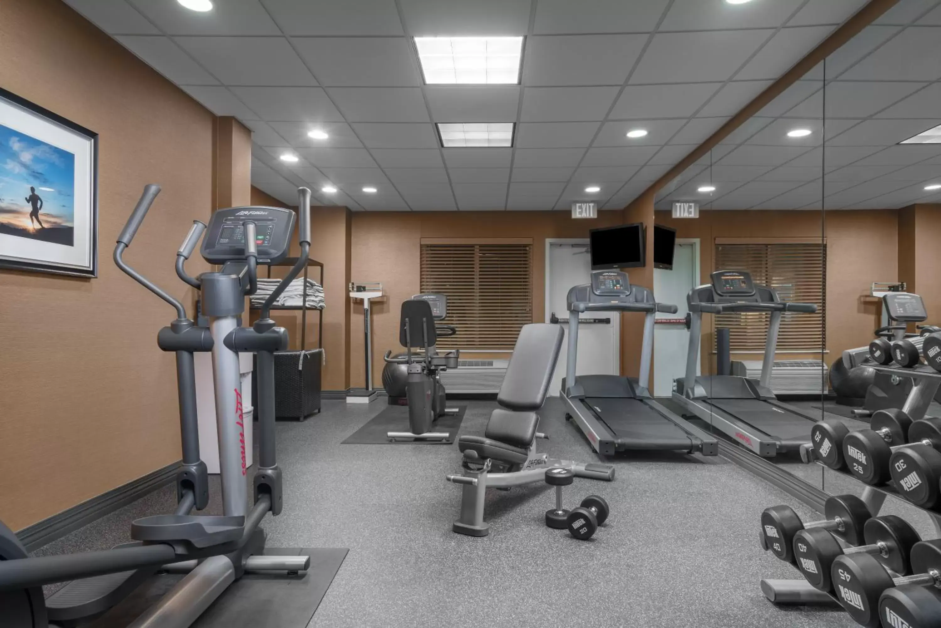 Fitness centre/facilities, Fitness Center/Facilities in Holiday Inn Express Hotel & Suites Ames, an IHG Hotel