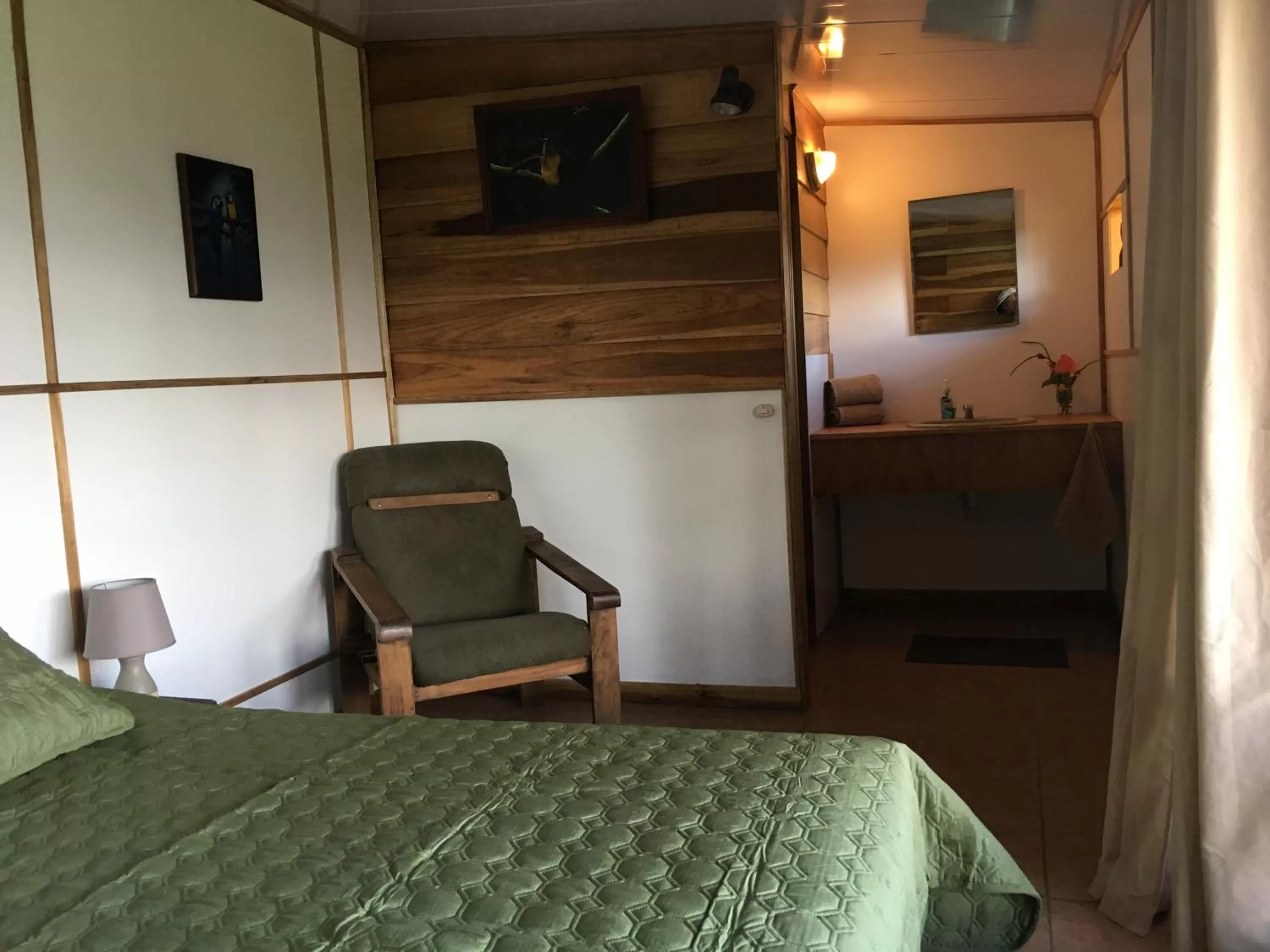 Bed in Bella Vista Ranch Ecolodge