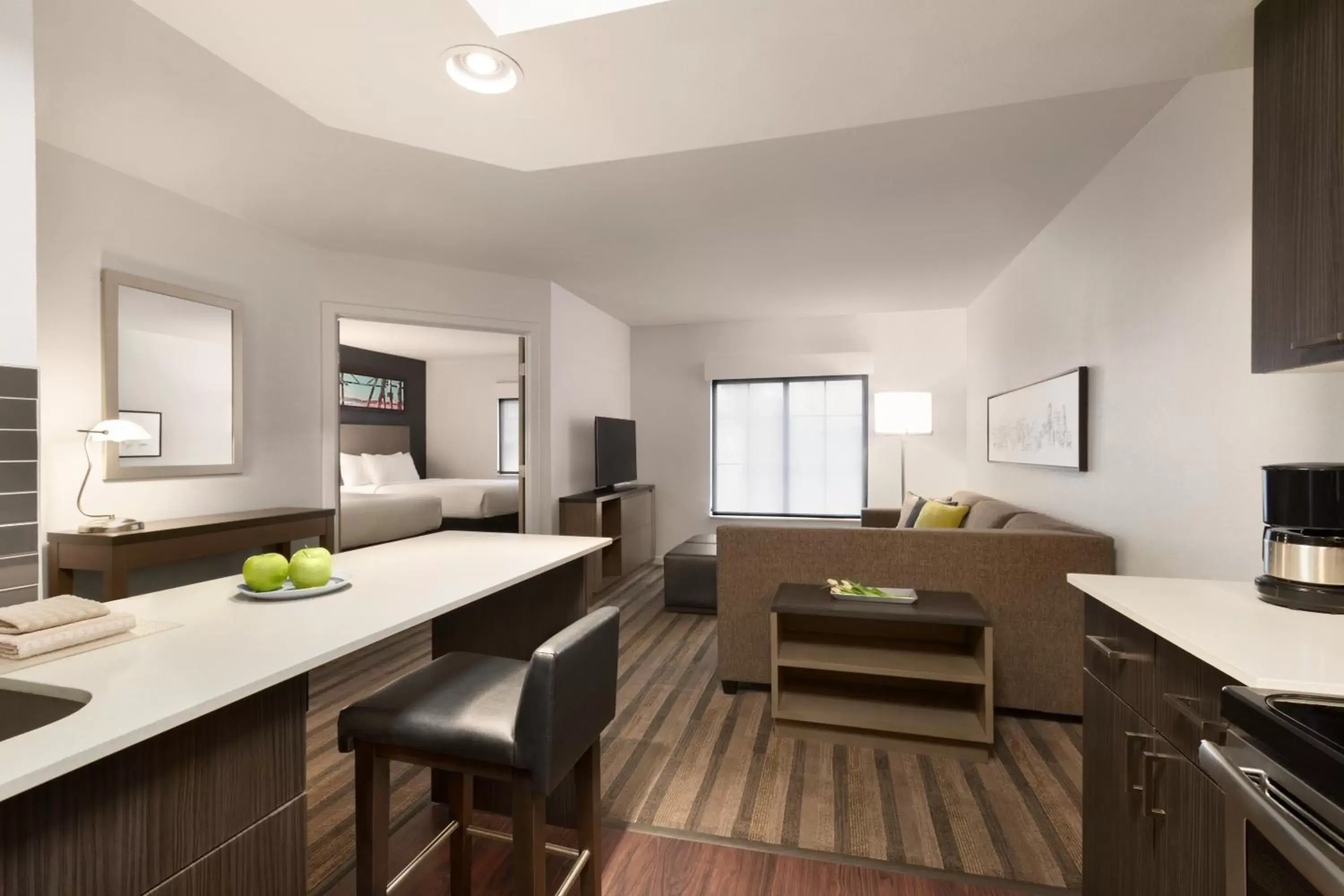 One-Bedroom Suite with Two Double Beds in Hyatt House Boston/Burlington