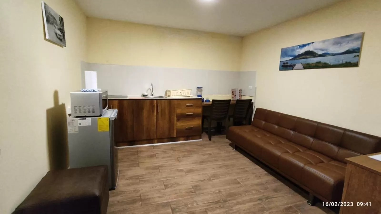 Kitchen or kitchenette in Apart Cayambe