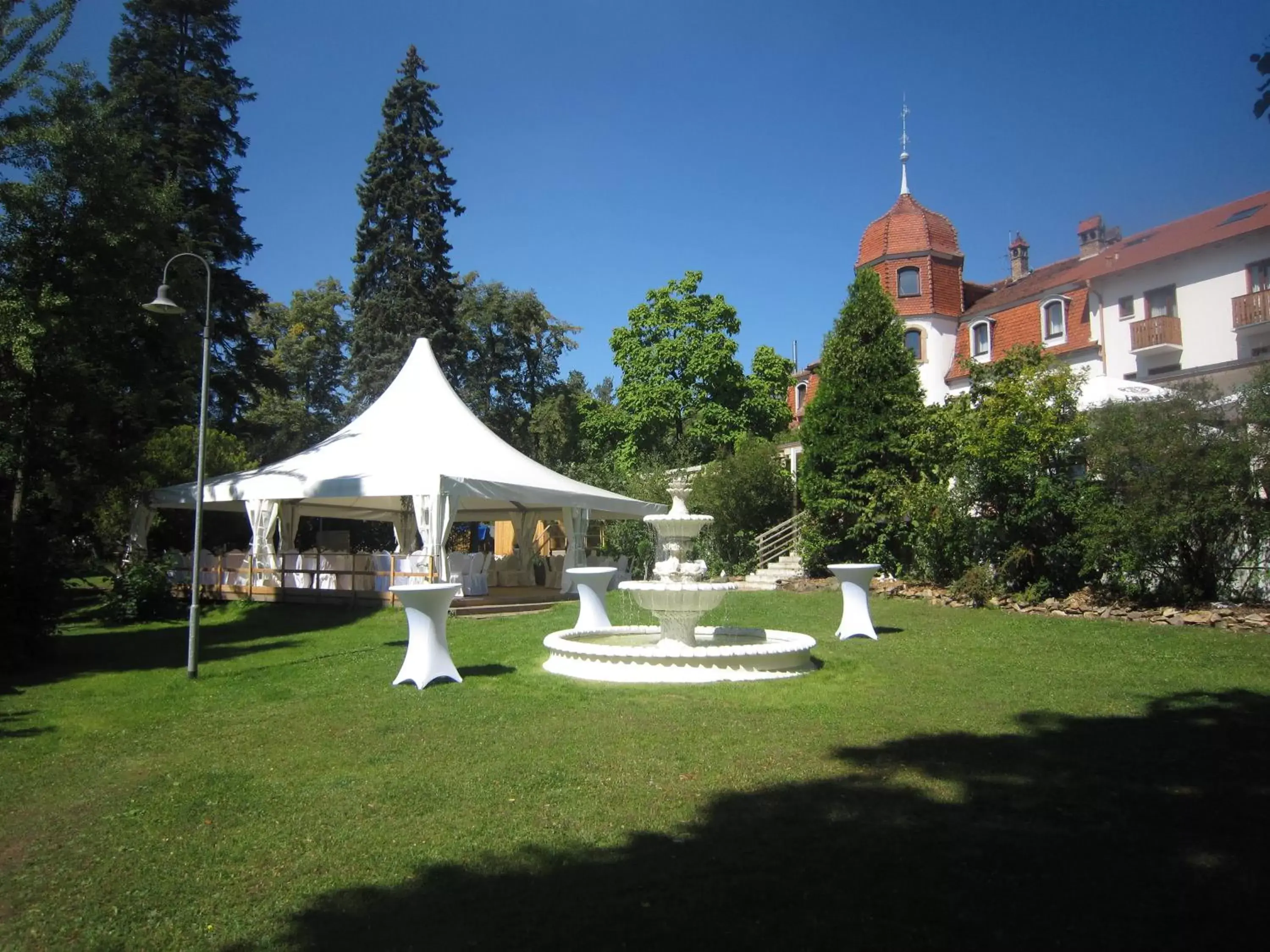 Garden in Parkhotel Schillerhain