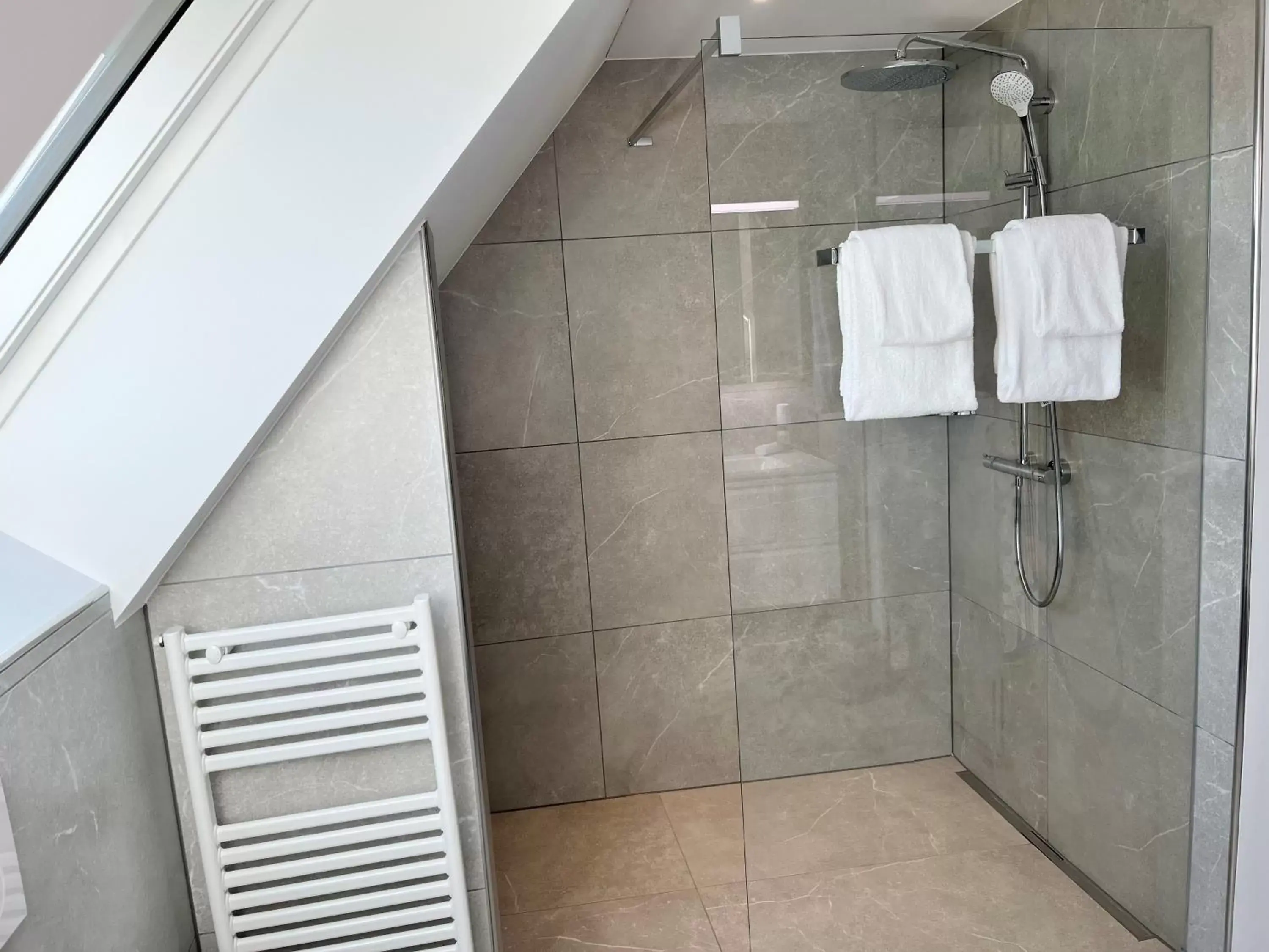 Shower, Bathroom in Seemöwe Swiss Quality Hotel