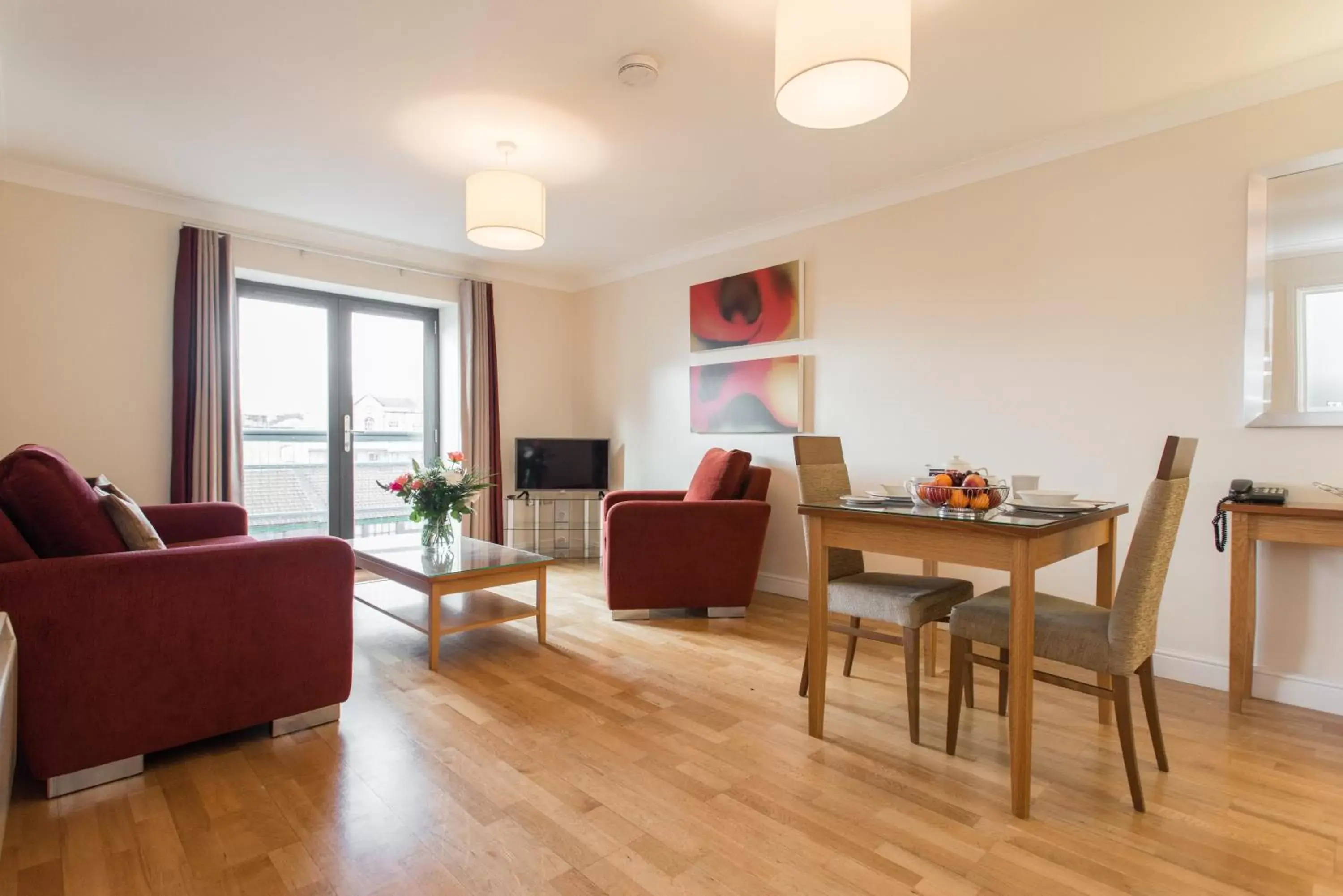 Living room, Dining Area in PREMIER SUITES Bristol Redcliffe