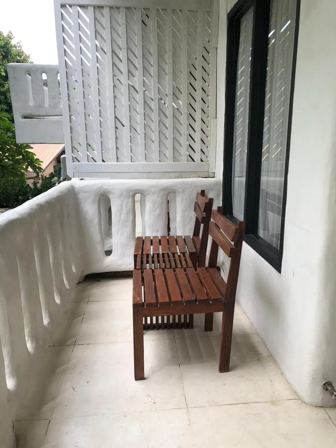 Balcony/Terrace in Punnpreeda Beach Resort - SHA Plus Certified