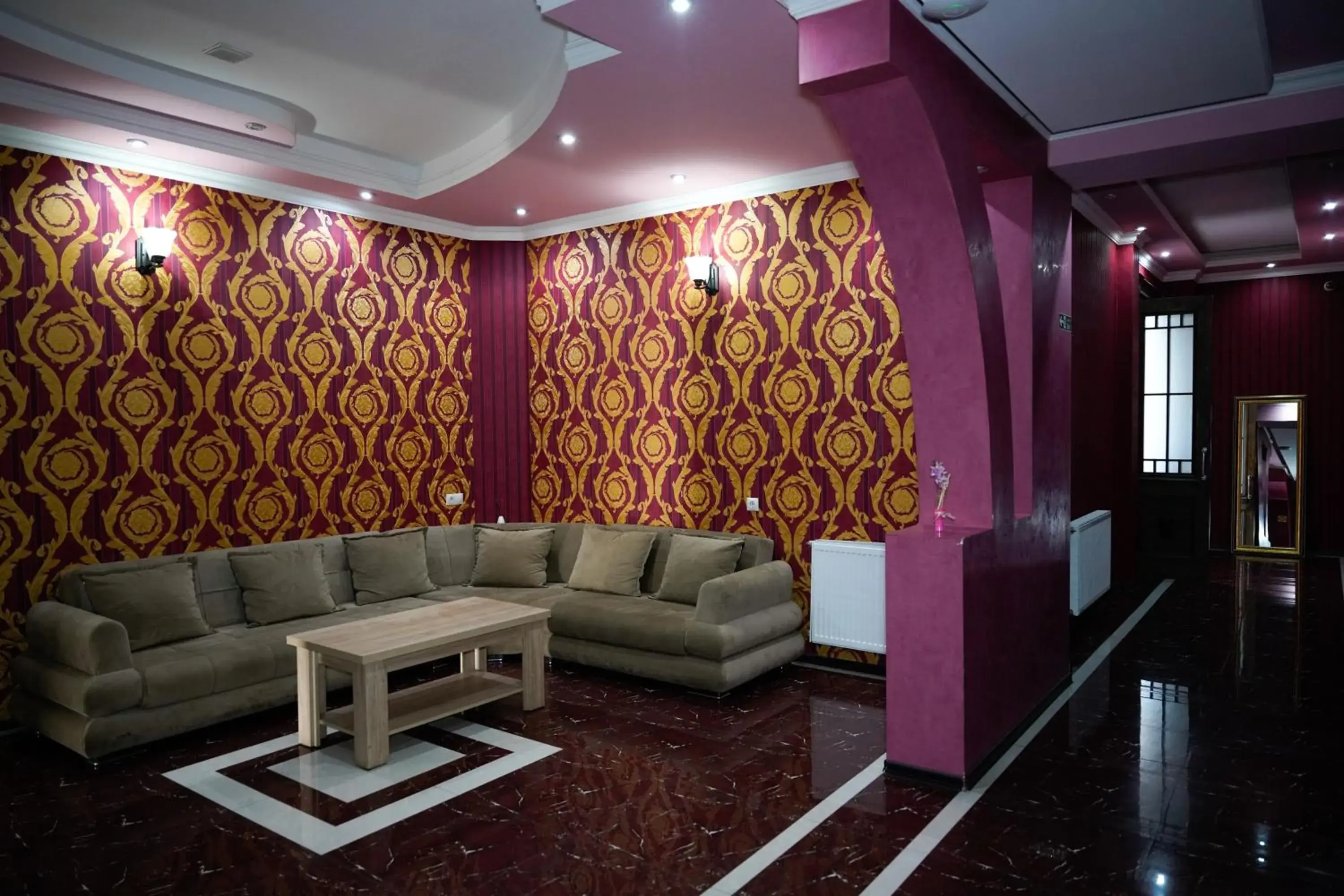 Seating area, Lobby/Reception in Hotel Monopoli Kutaisi
