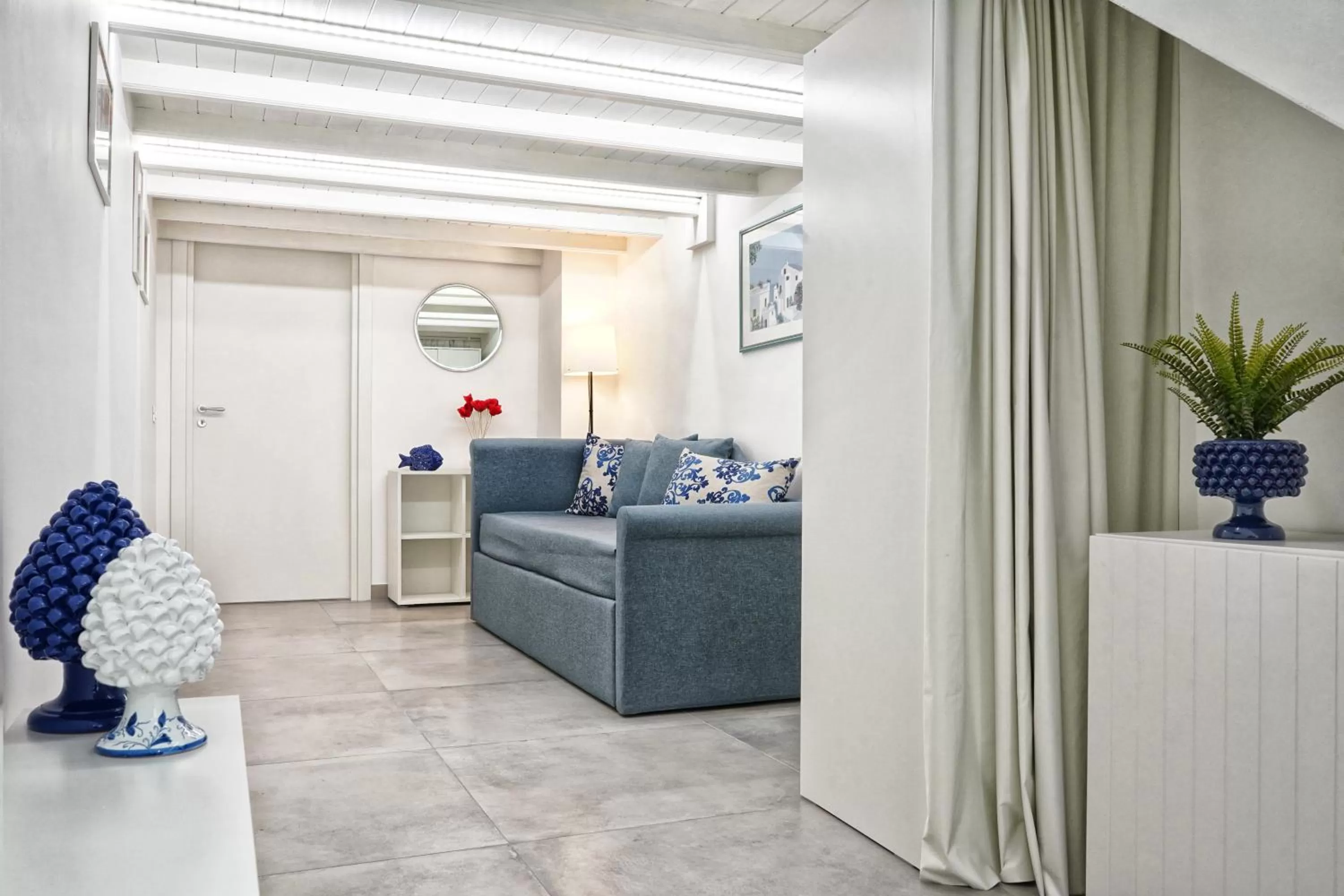 Lobby/Reception in Lo Scoglio della Formica B&B