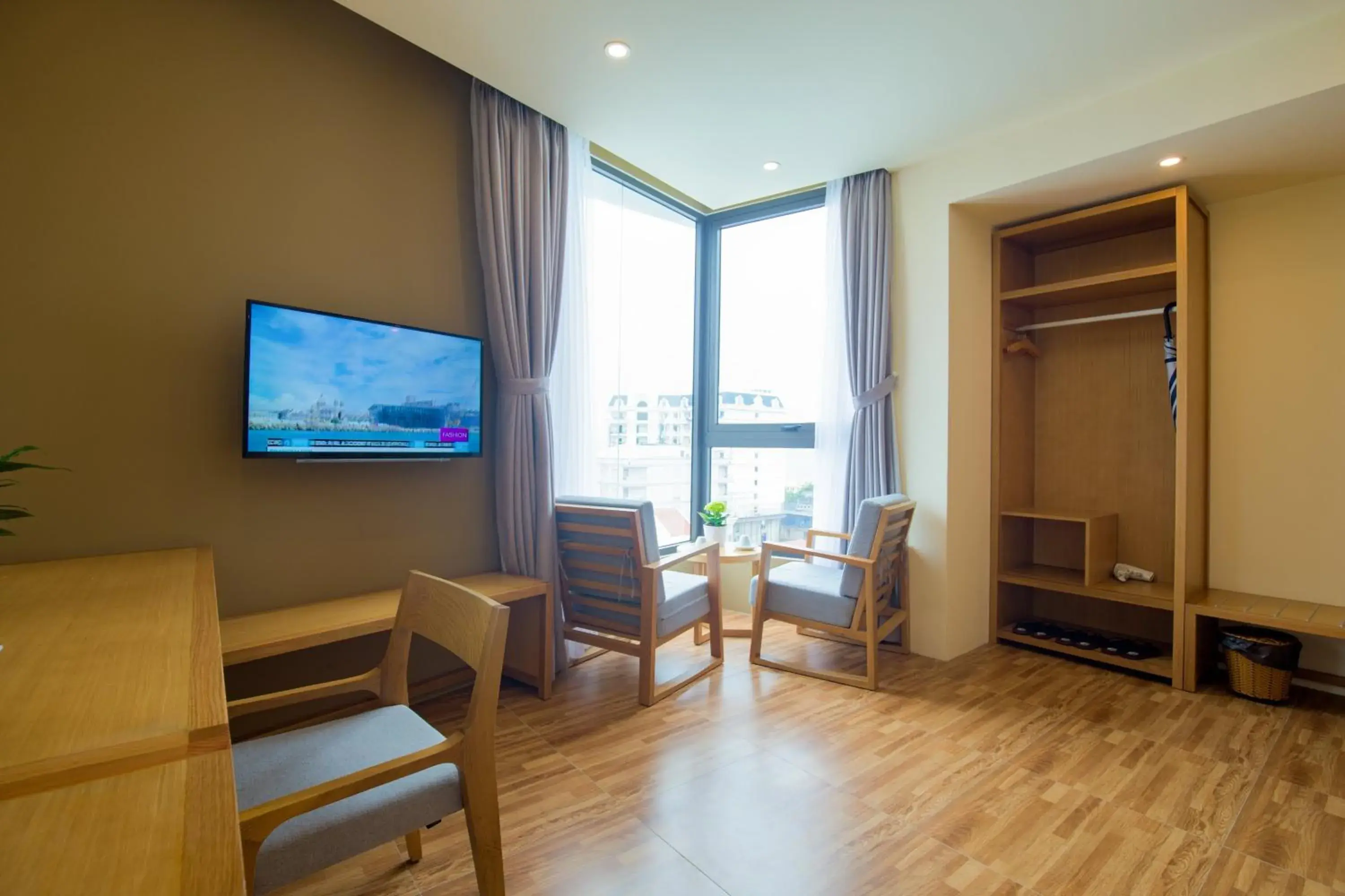 Seating area, TV/Entertainment Center in Gaia Hotel PhuQuoc