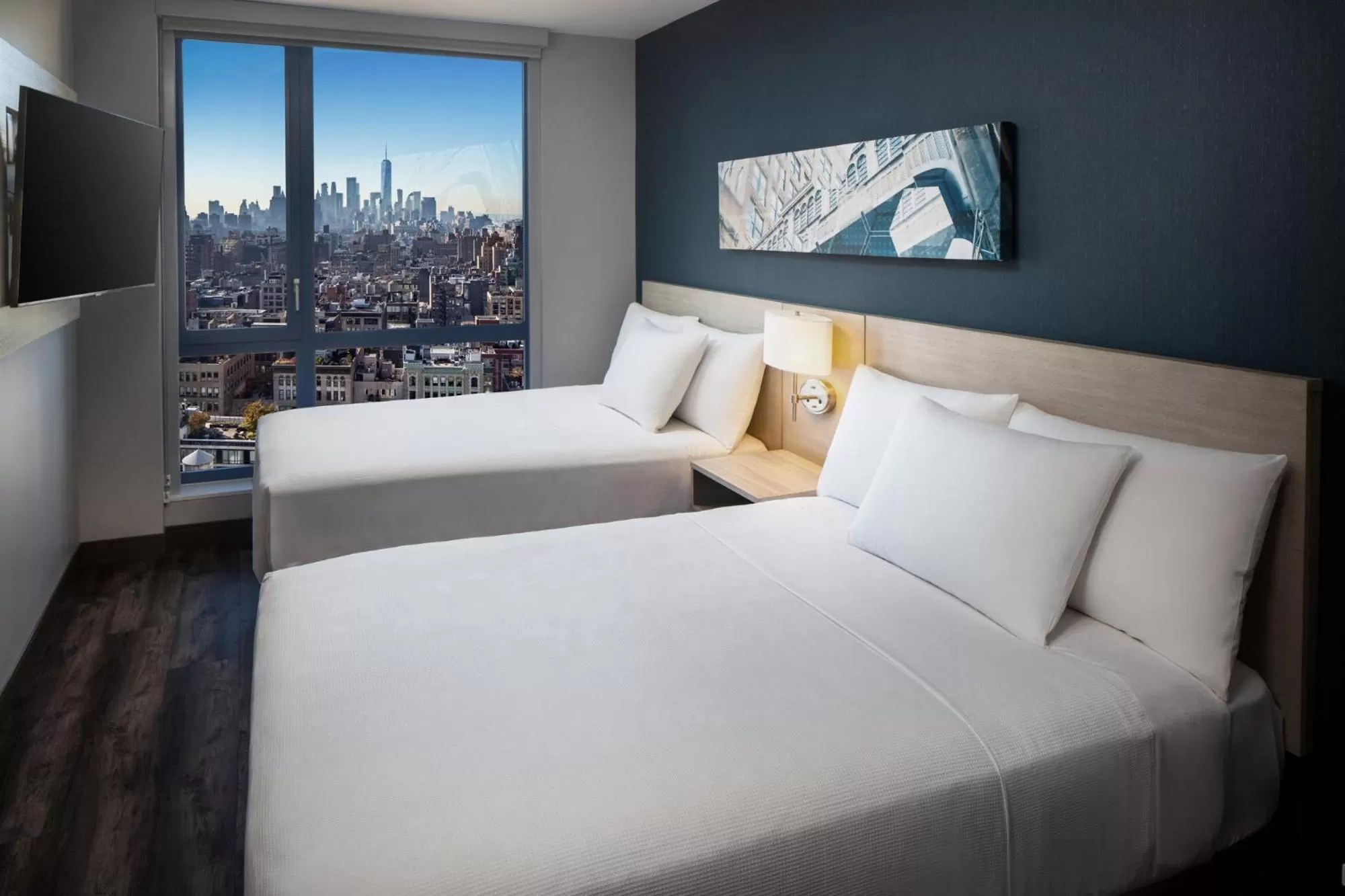 Bird's eye view, Bed in Hyatt Place New York Chelsea