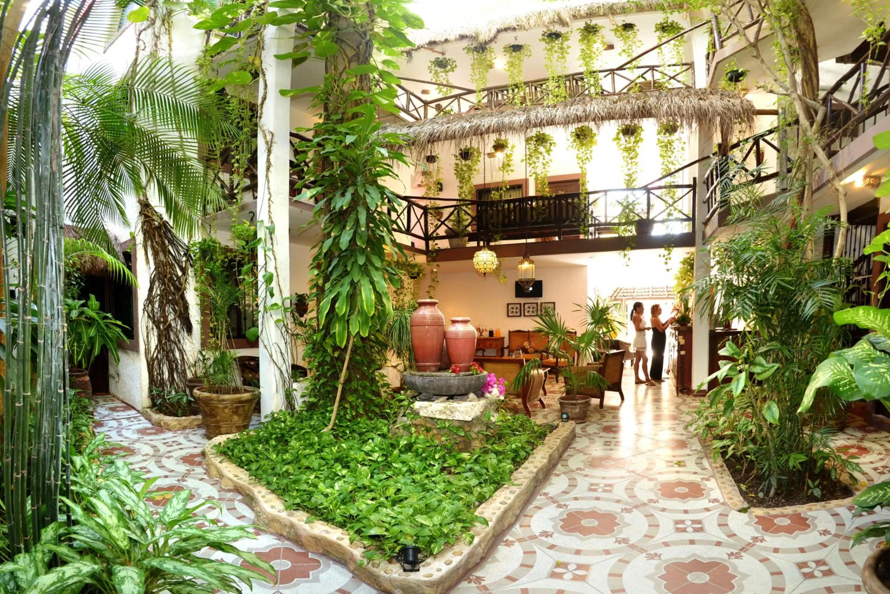 Garden in Posada Mariposa Boutique Hotel - 5th Avenue