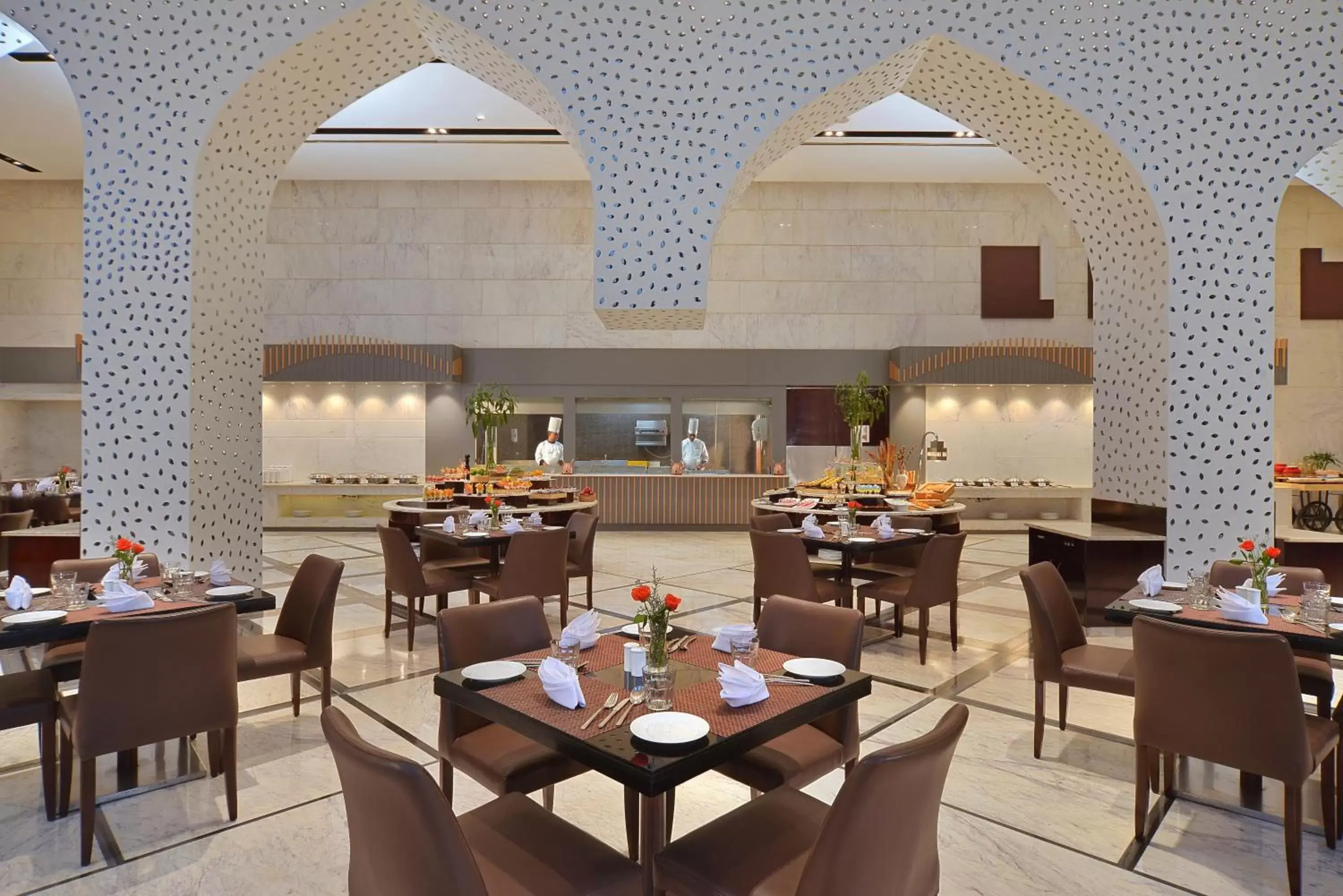 Buffet breakfast, Restaurant/Places to Eat in Radisson Hotel Agra