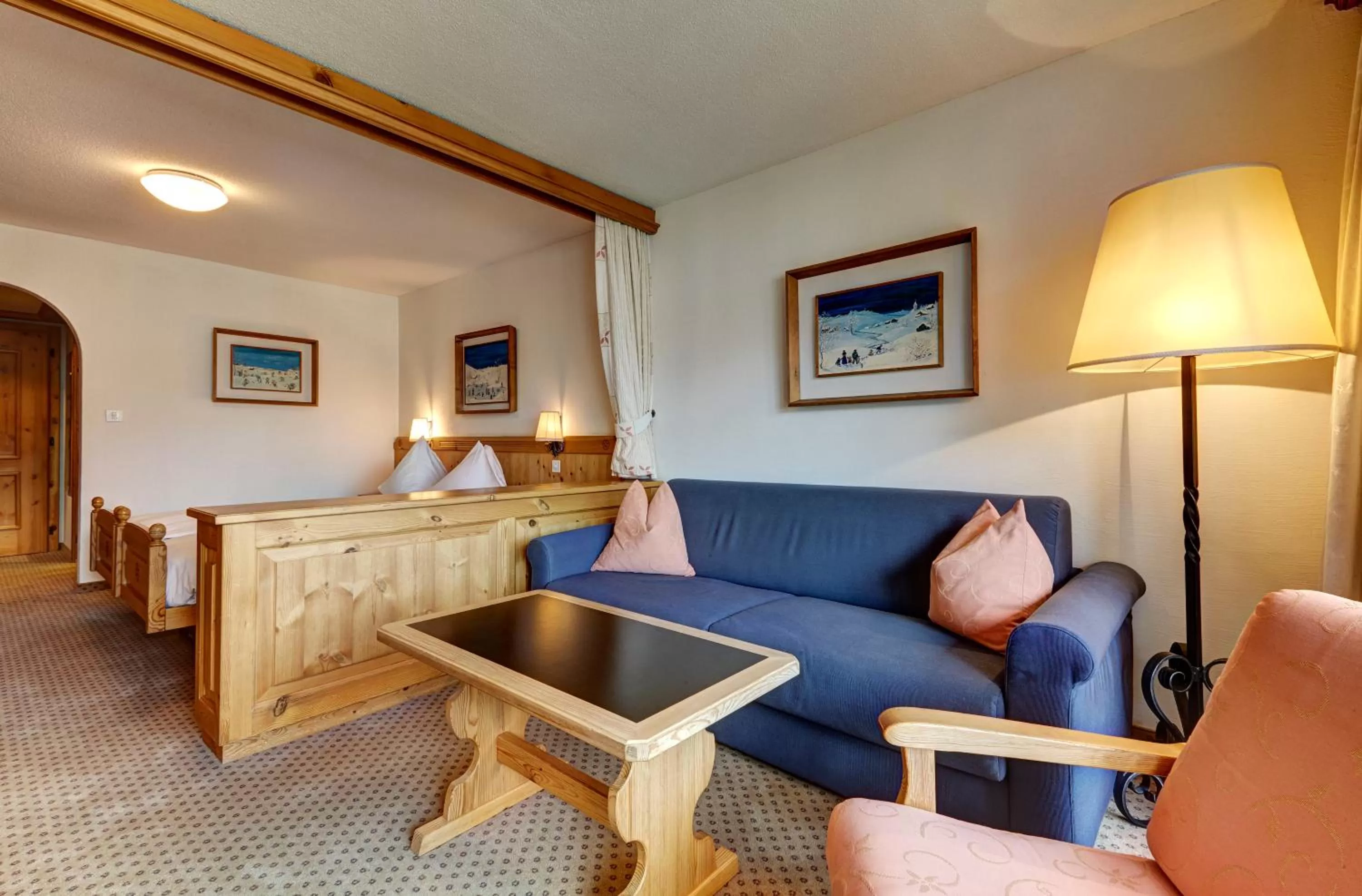 Seating area in Hotel Meierhof